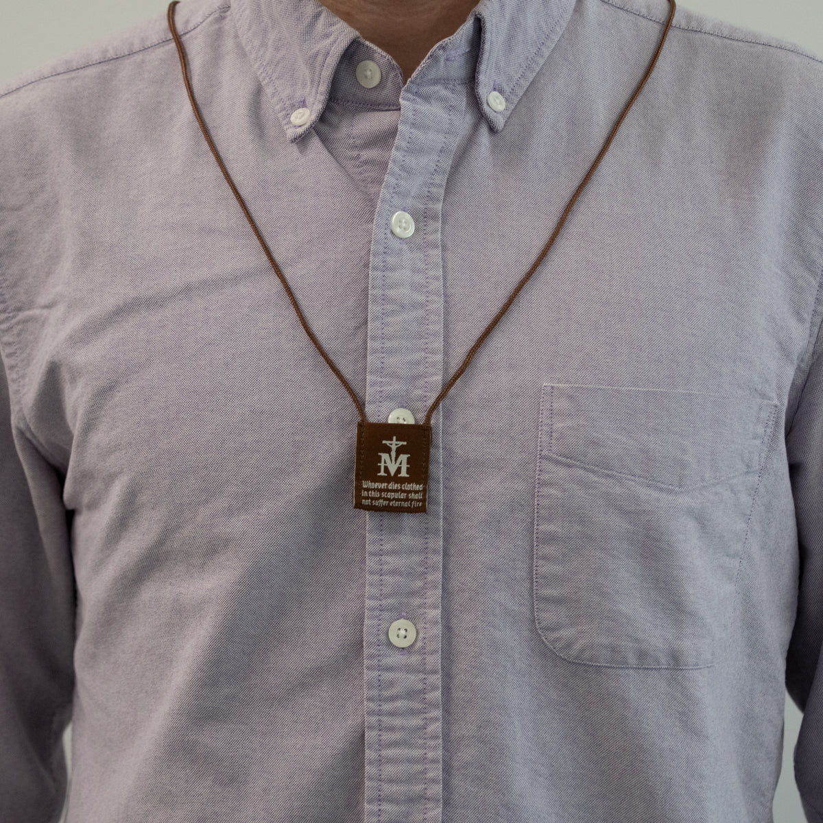 OLMC with Promise | Our Lady of Mt. Carmel Premium Brown Scapular - Image 5