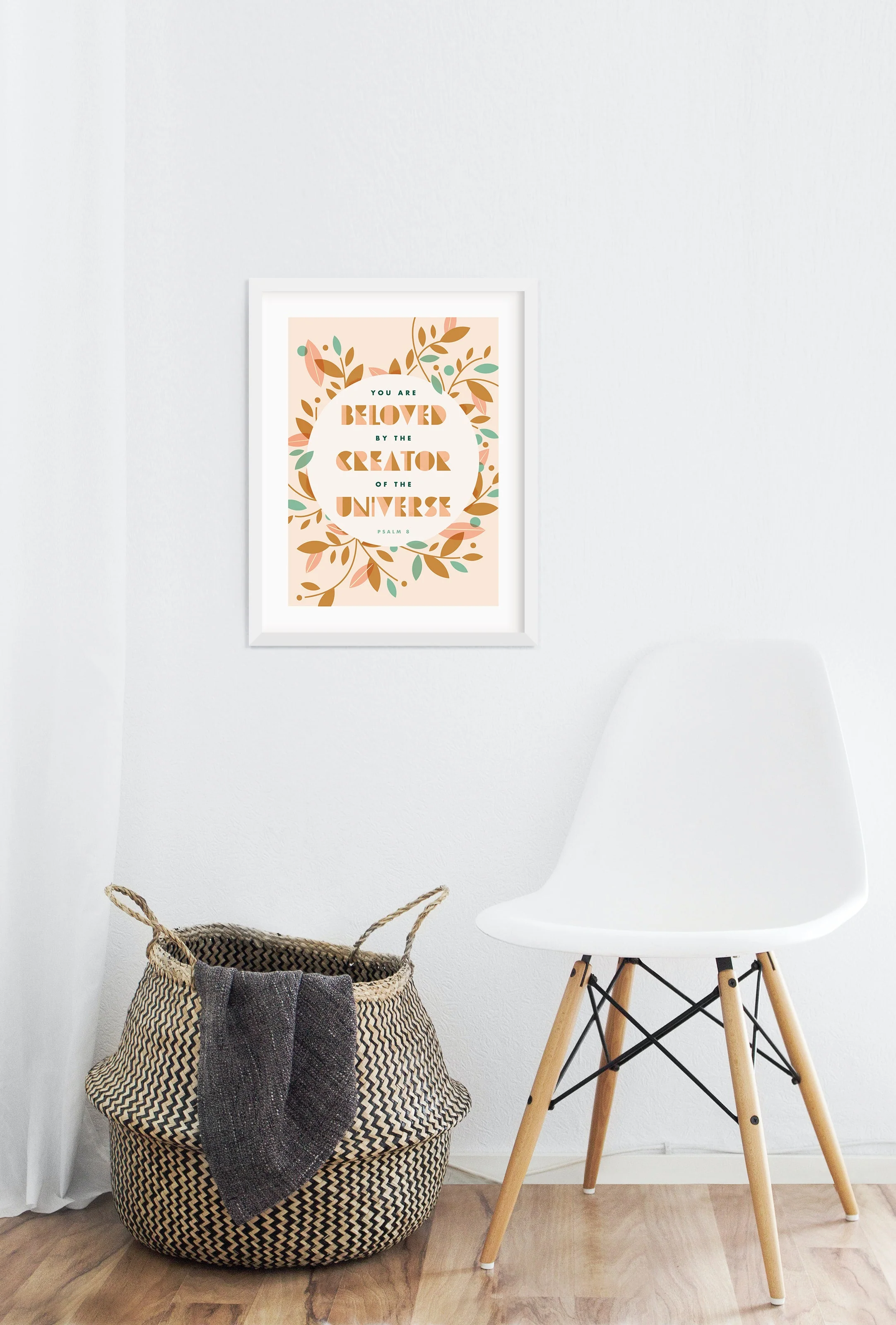 Print: Beloved (Psalm 8), 11x14 - Image 2