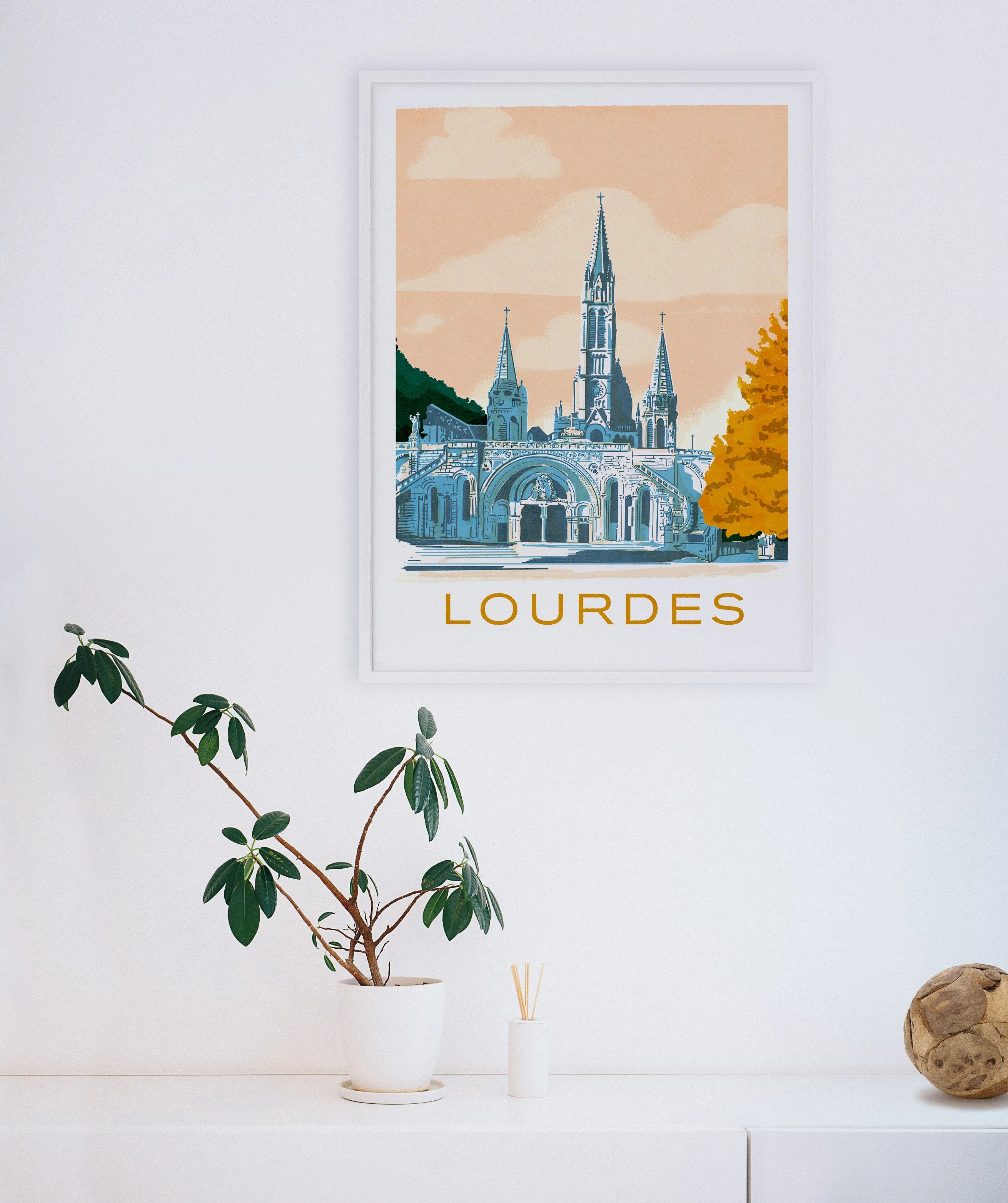 Print: Pilgrimage to Lourdes - Image 3