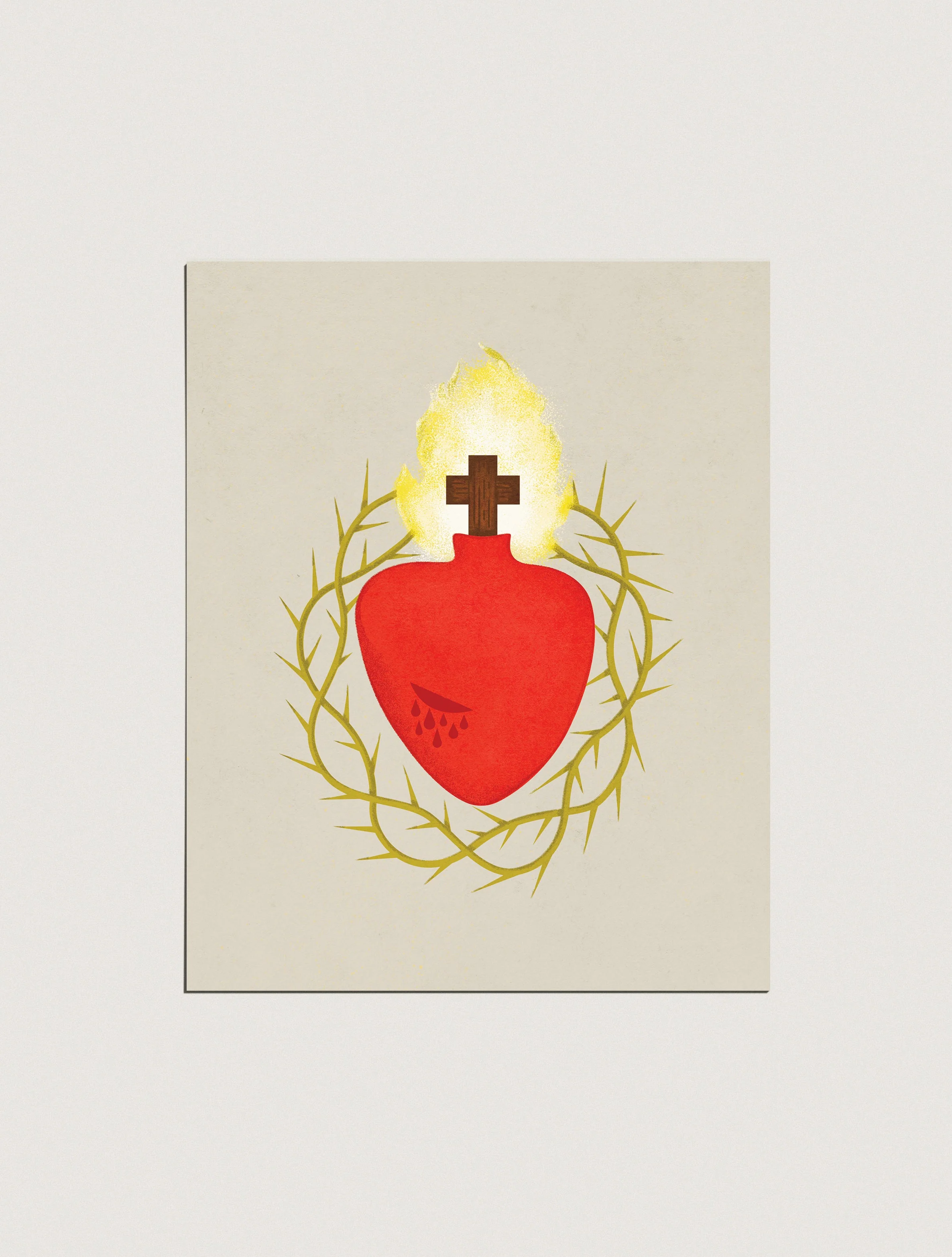 Prints: Holy Family Hearts - Image 3