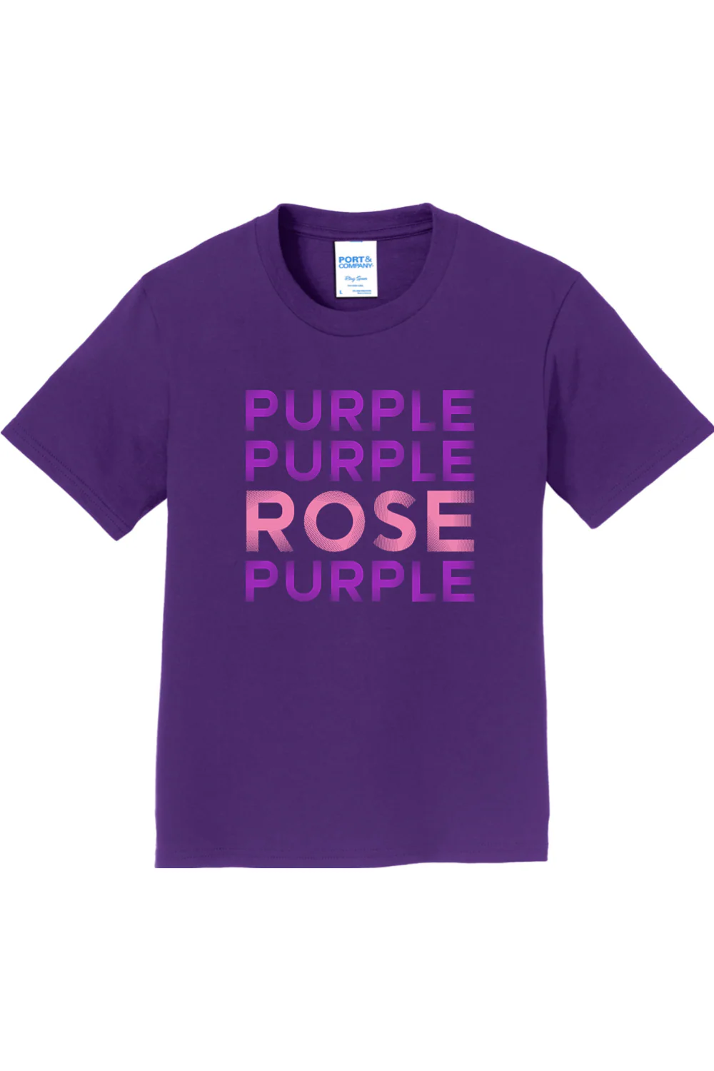 Purple Purple Rose Purple - Advent - Youth T-Shirt - Image 3