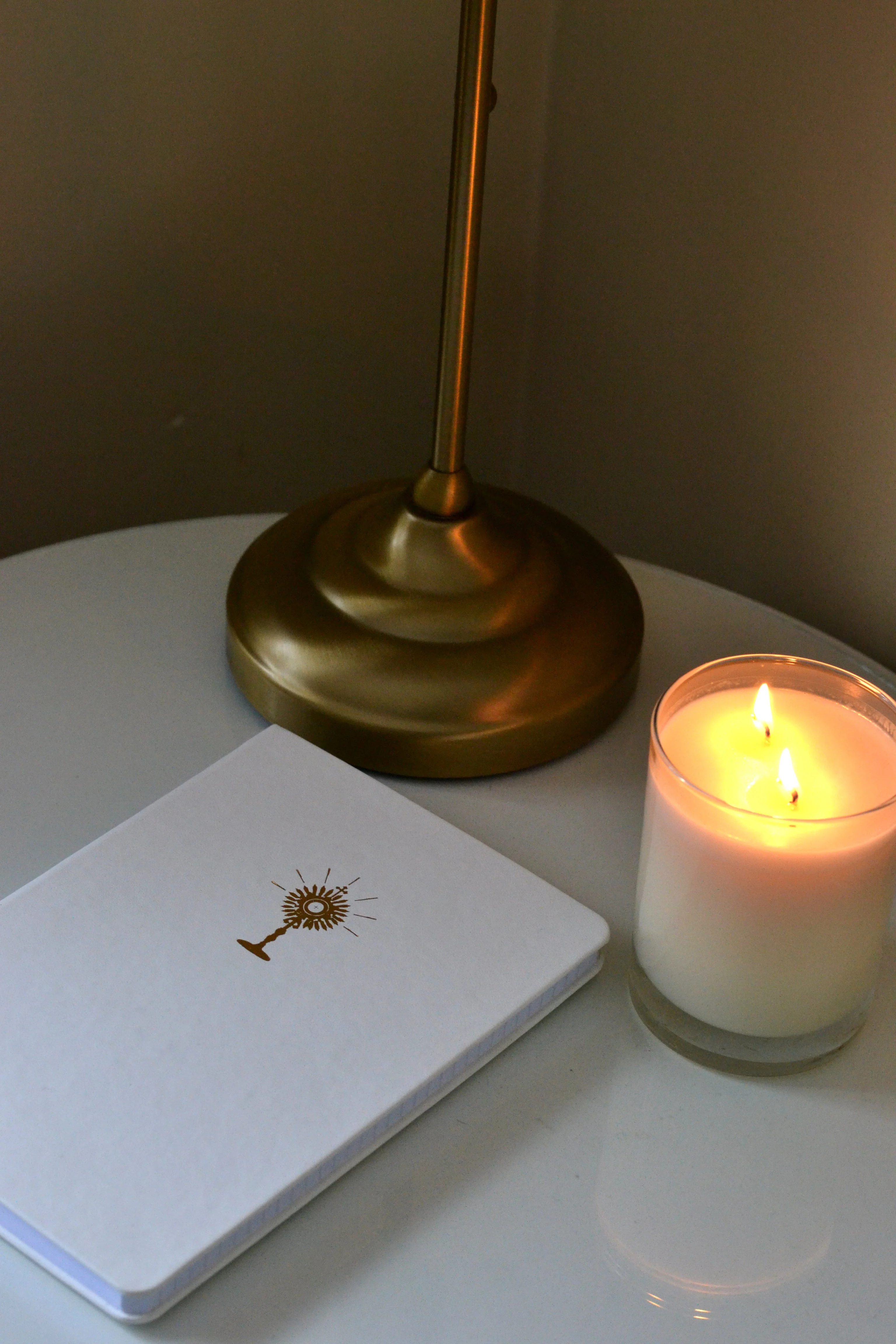 Rejoice Notebook - Gold Eucharist Design - Image 3