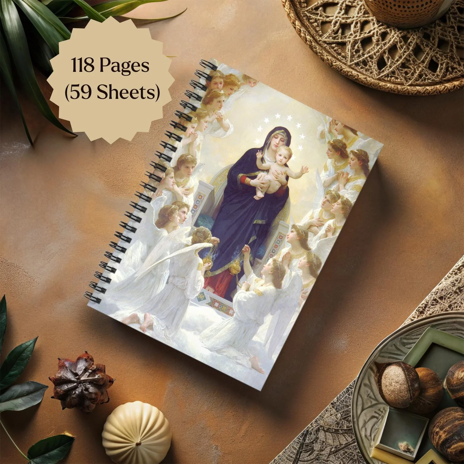 Virgin Mary Journal Notebook - Image 4