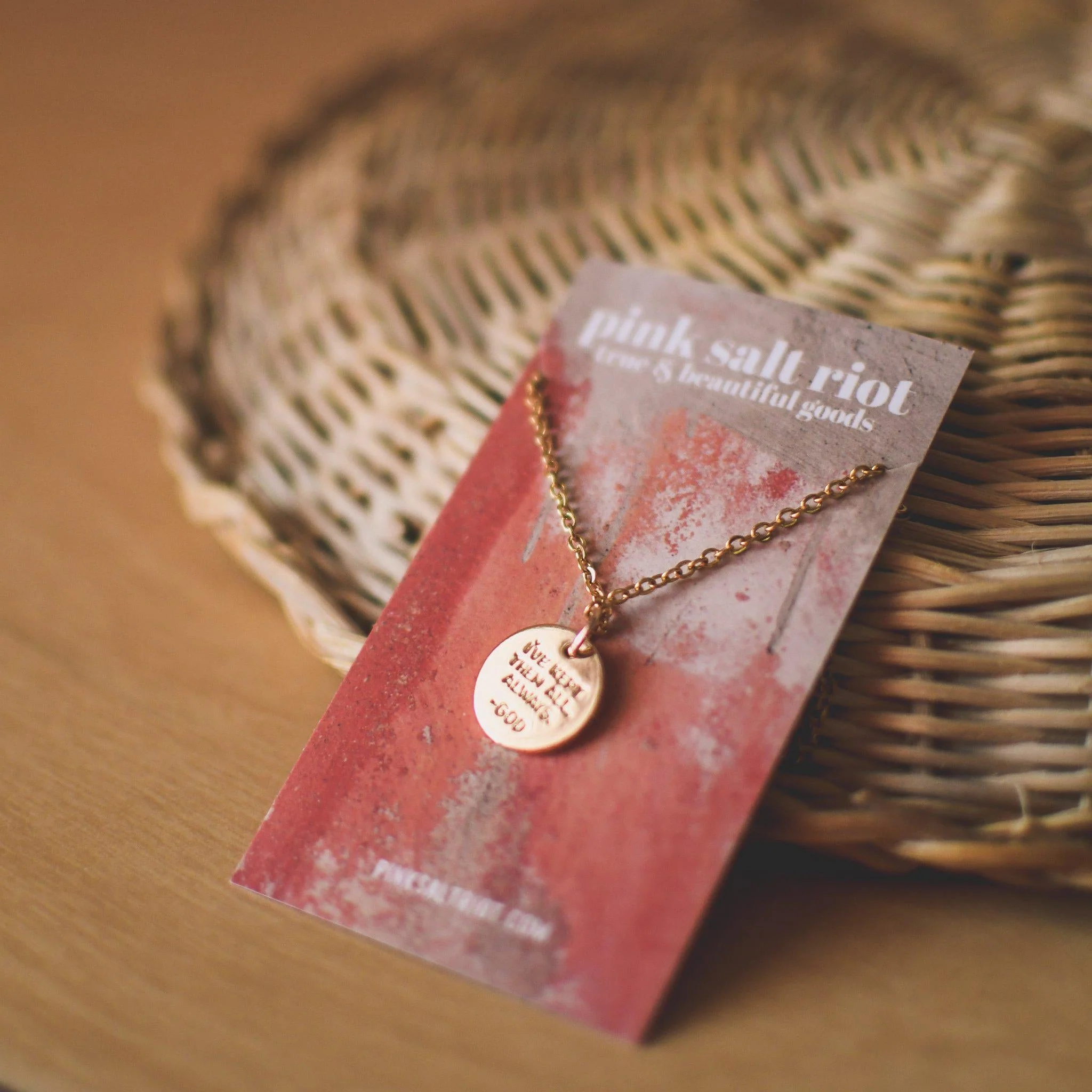 Remember My Promises Gold Necklace - Image 6