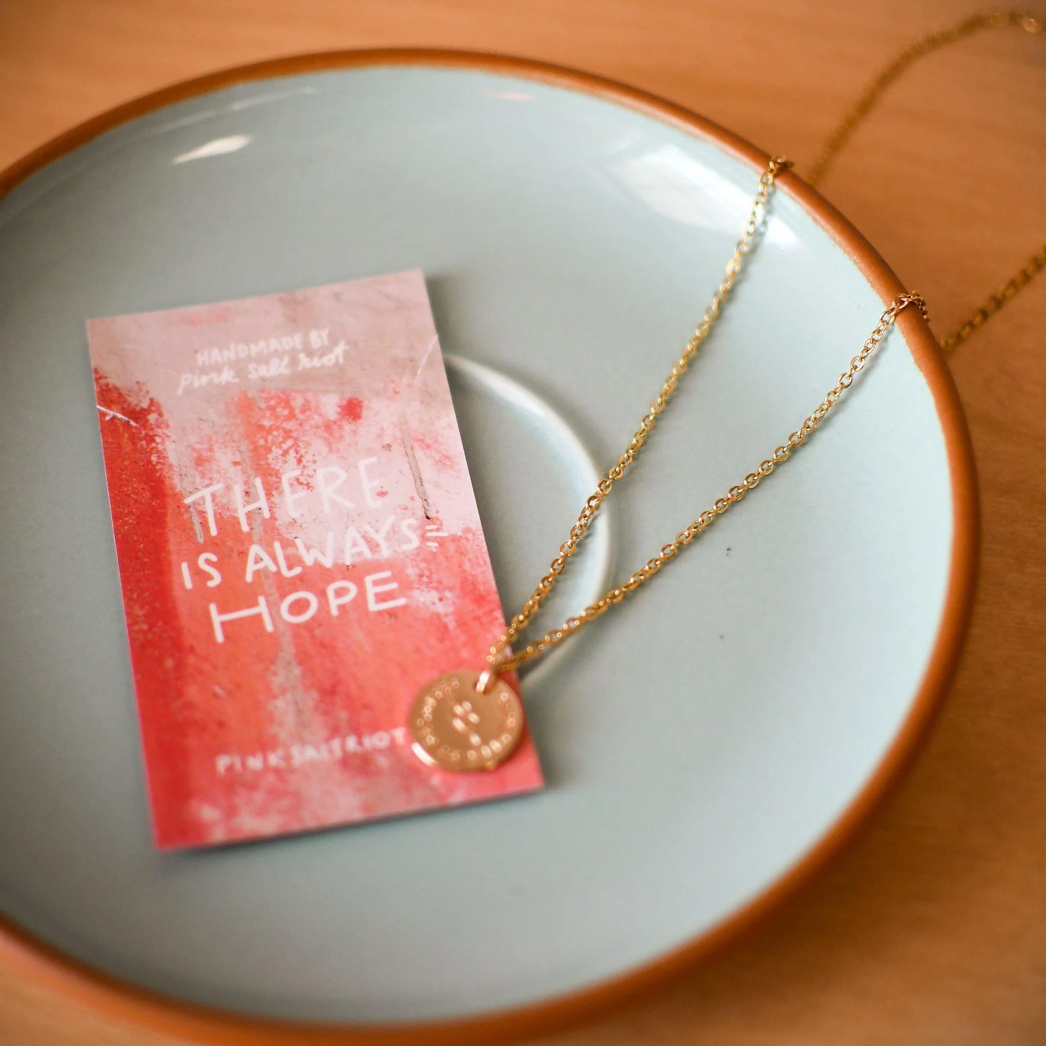 Remember My Promises Gold Necklace - Image 7