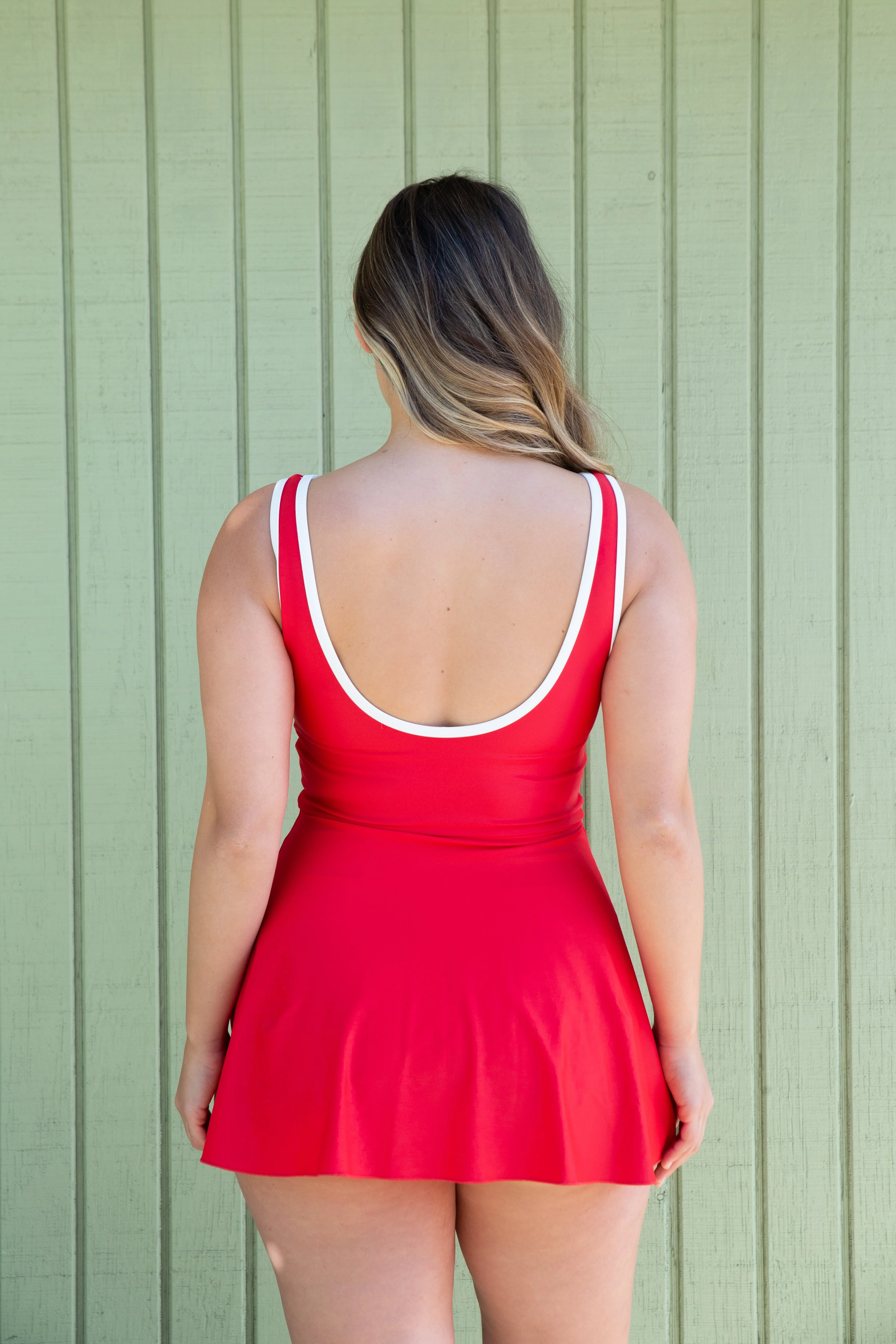 Retro Swim Dress - Image 2