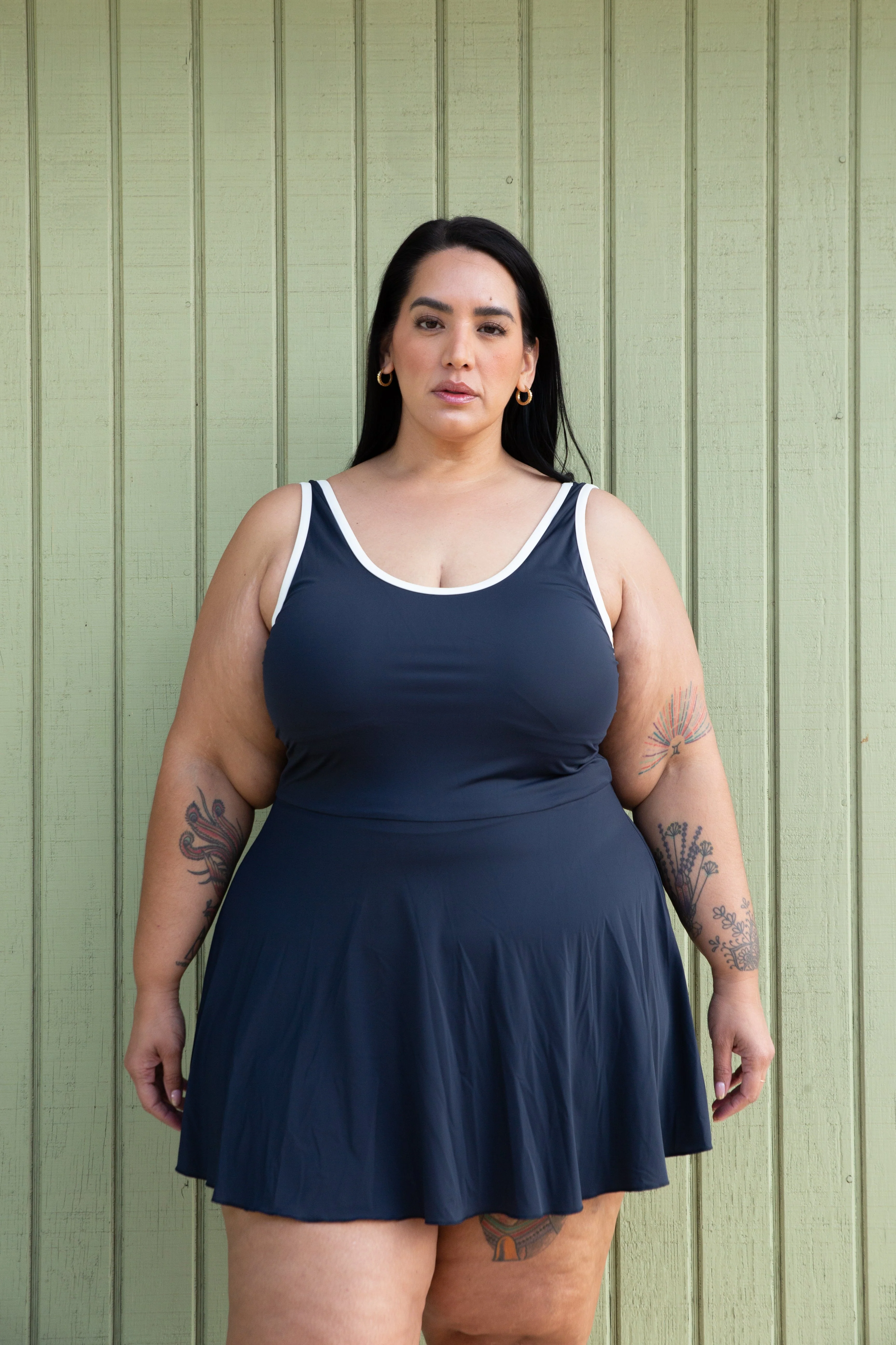 Retro Swim Dress - Image 4