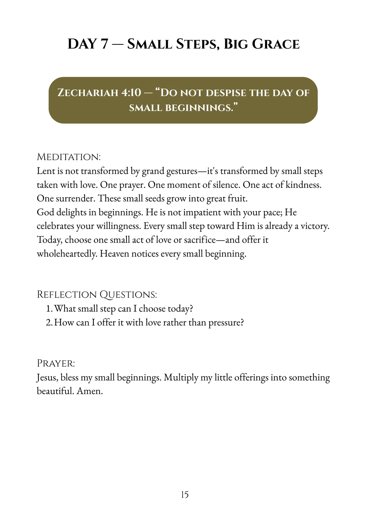 Return to Me: Lenten Prayer Guide - Image 14