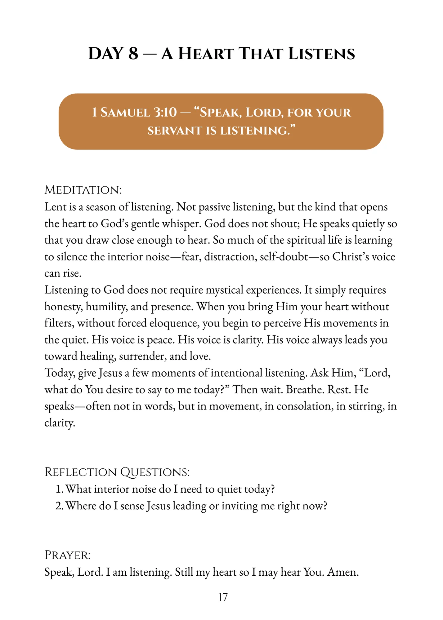 Return to Me: Lenten Prayer Guide - Image 16
