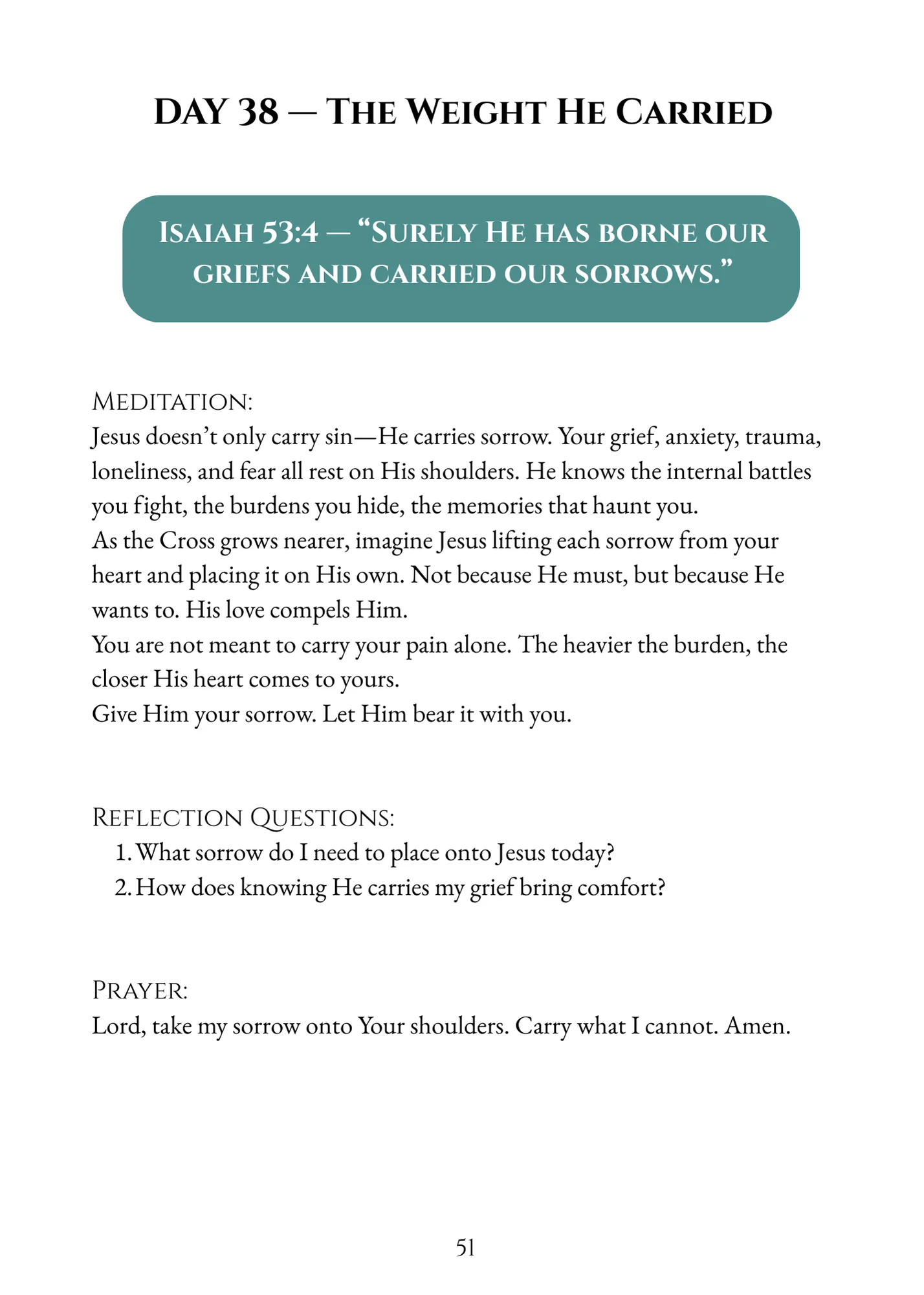 Return to Me: Lenten Prayer Guide - Image 50