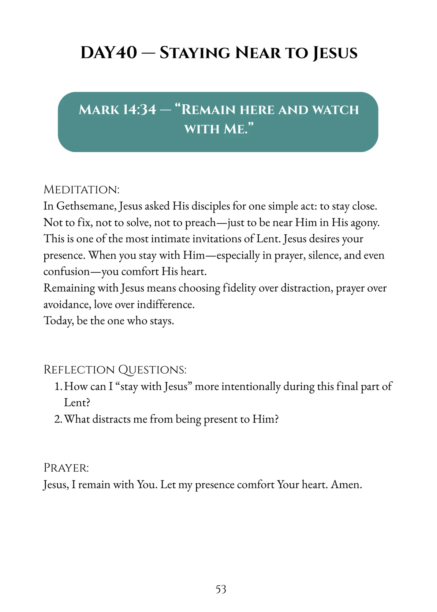 Return to Me: Lenten Prayer Guide - Image 52