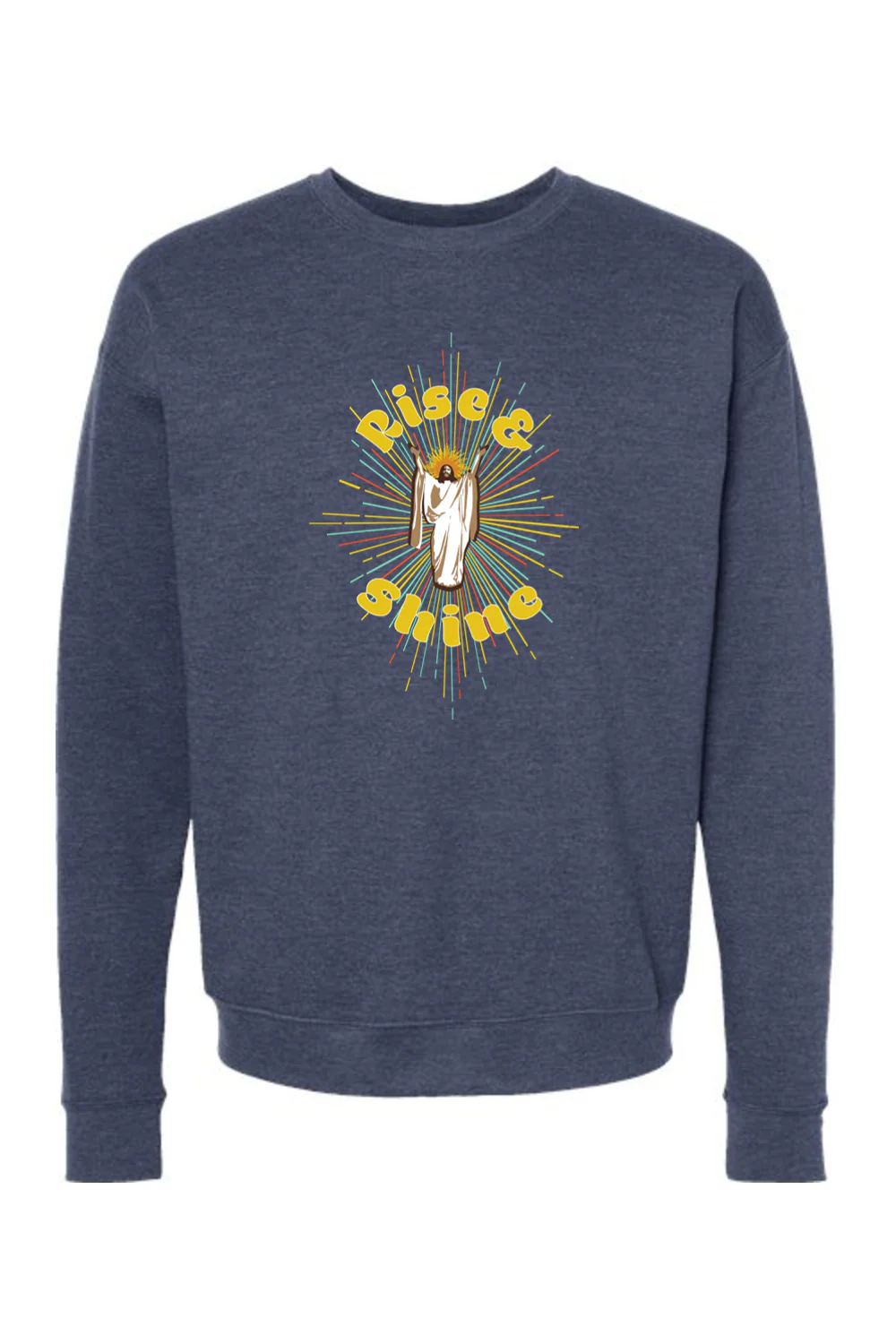 Rise & Shine! - Resurrection Jesus Crewneck Sweatshirt - Image 4