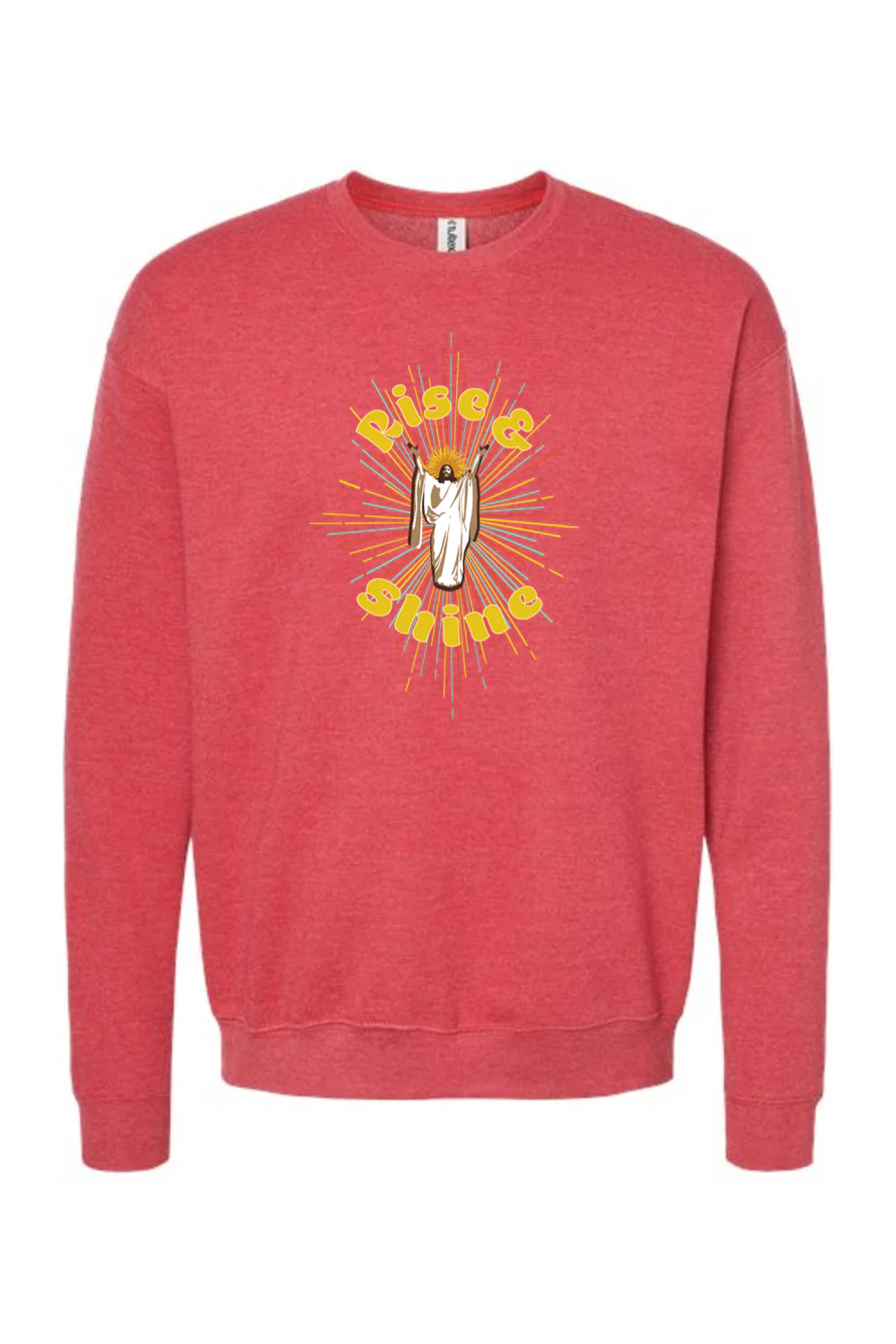 Rise & Shine! - Resurrection Jesus Crewneck Sweatshirt - Image 5