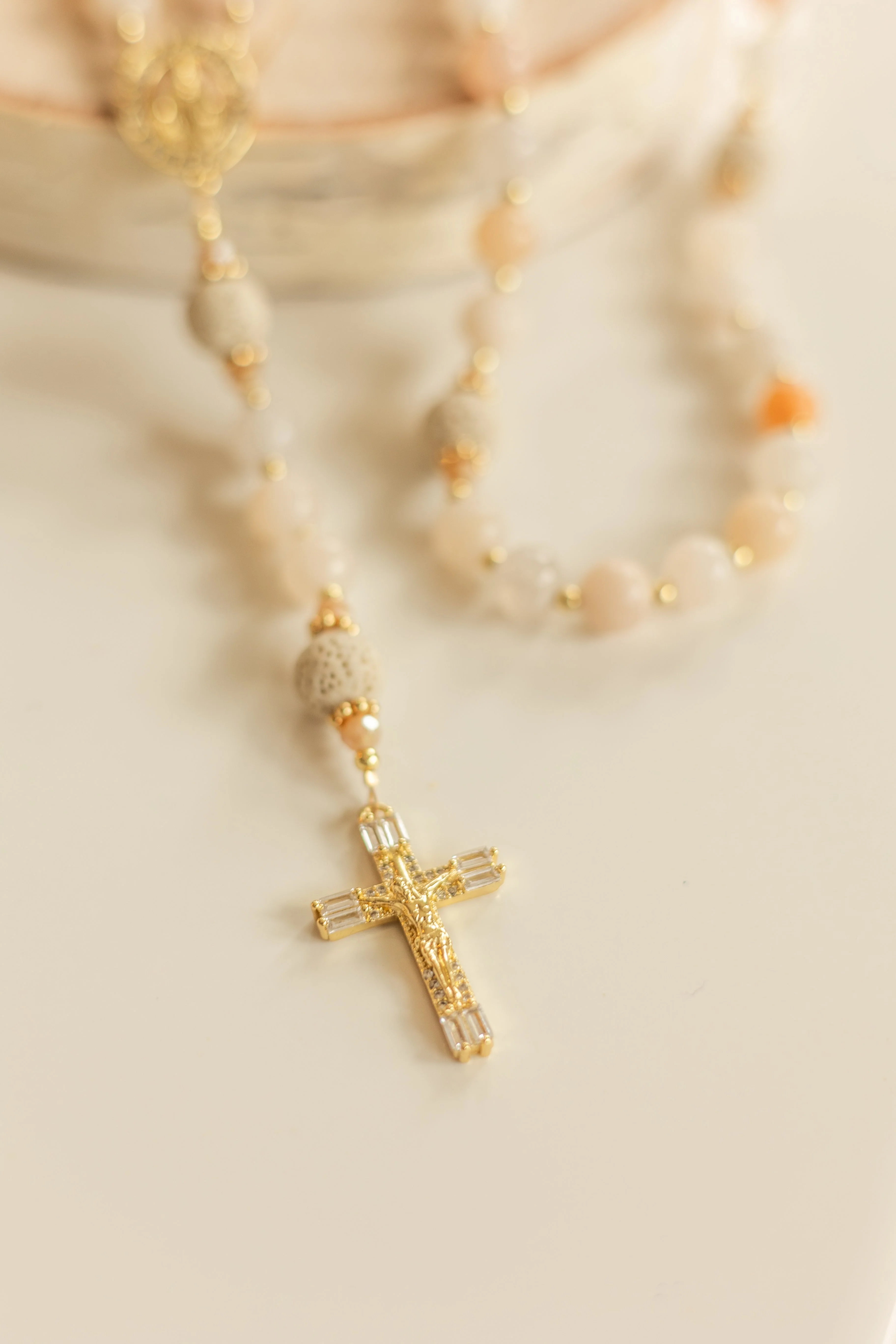 Rosary - Virgin Mary Mystical Rose - Image 3