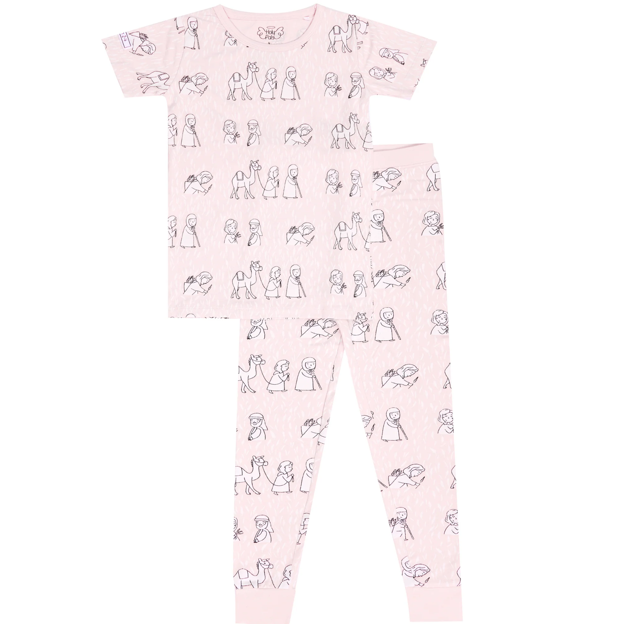 Ruth & Naomi PJ Short Sleeve & Pants Set Bamboo