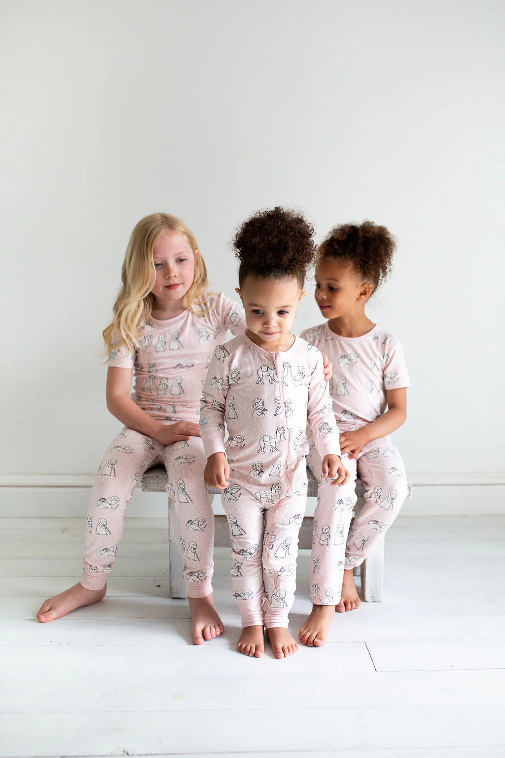 Ruth & Naomi PJ Short Sleeve & Pants Set Bamboo - Image 6