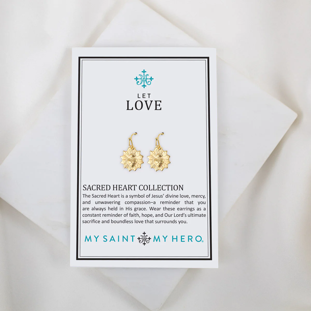 Sacred Heart Earrings - Image 3