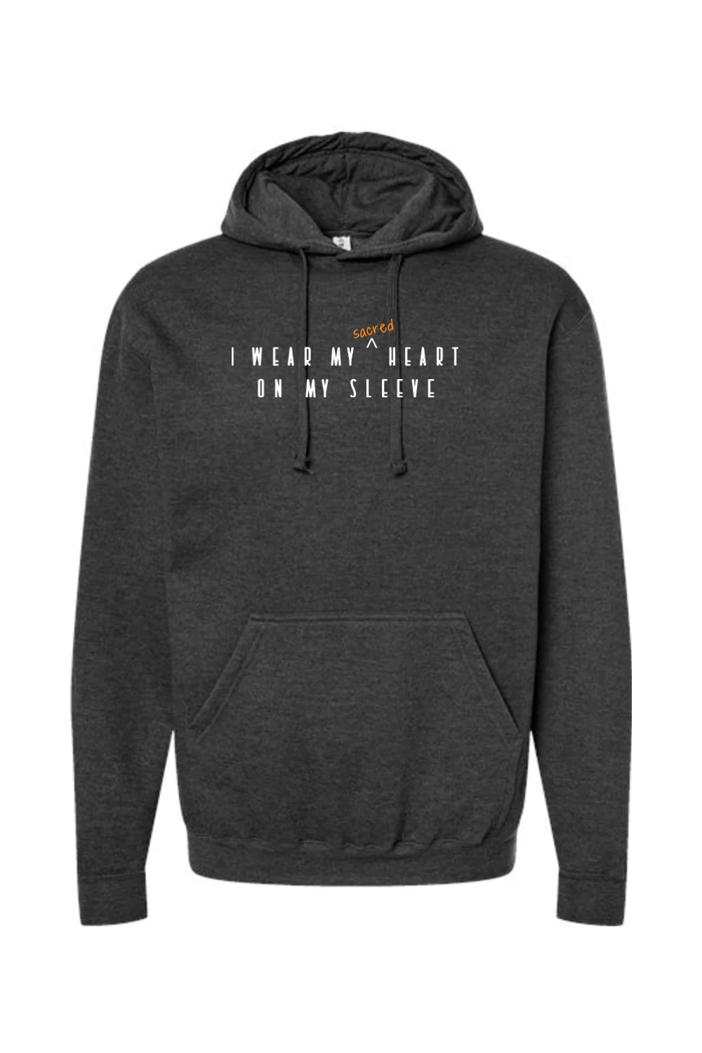 Sacred Heart On My Sleeve - Hoodie Sweatshirt - Image 11
