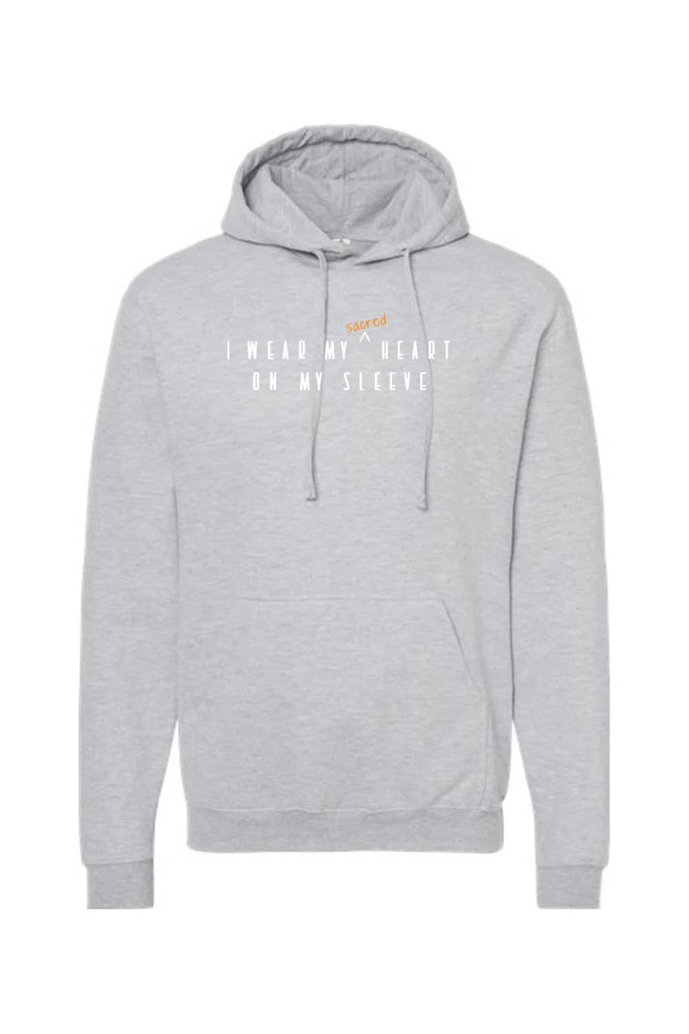 Sacred Heart On My Sleeve - Hoodie Sweatshirt - Image 13