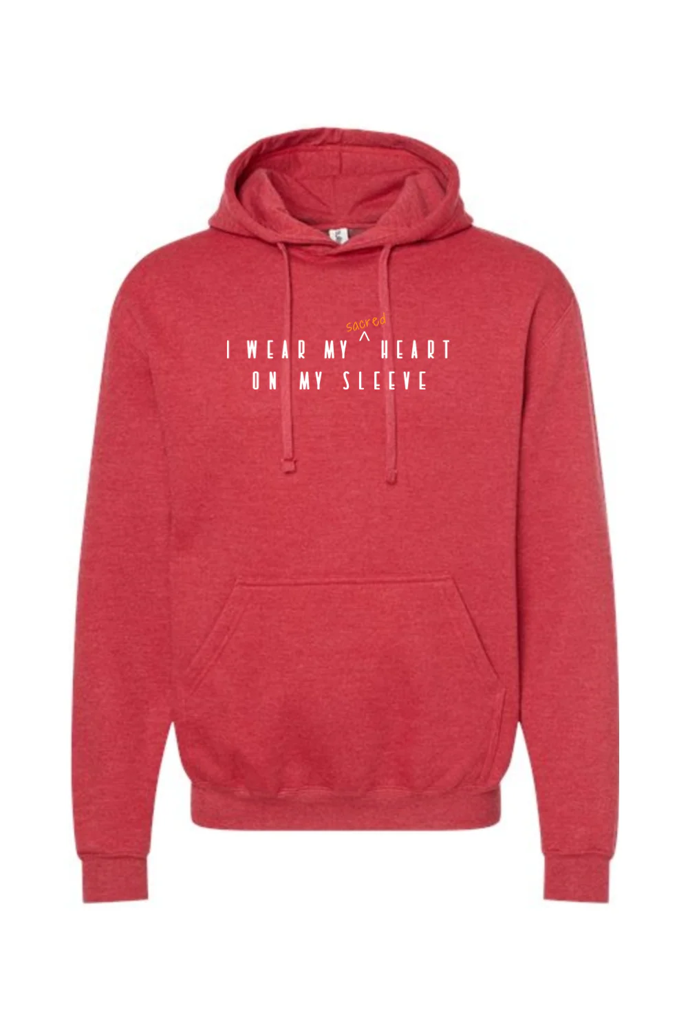 Sacred Heart On My Sleeve - Hoodie Sweatshirt - Image 15