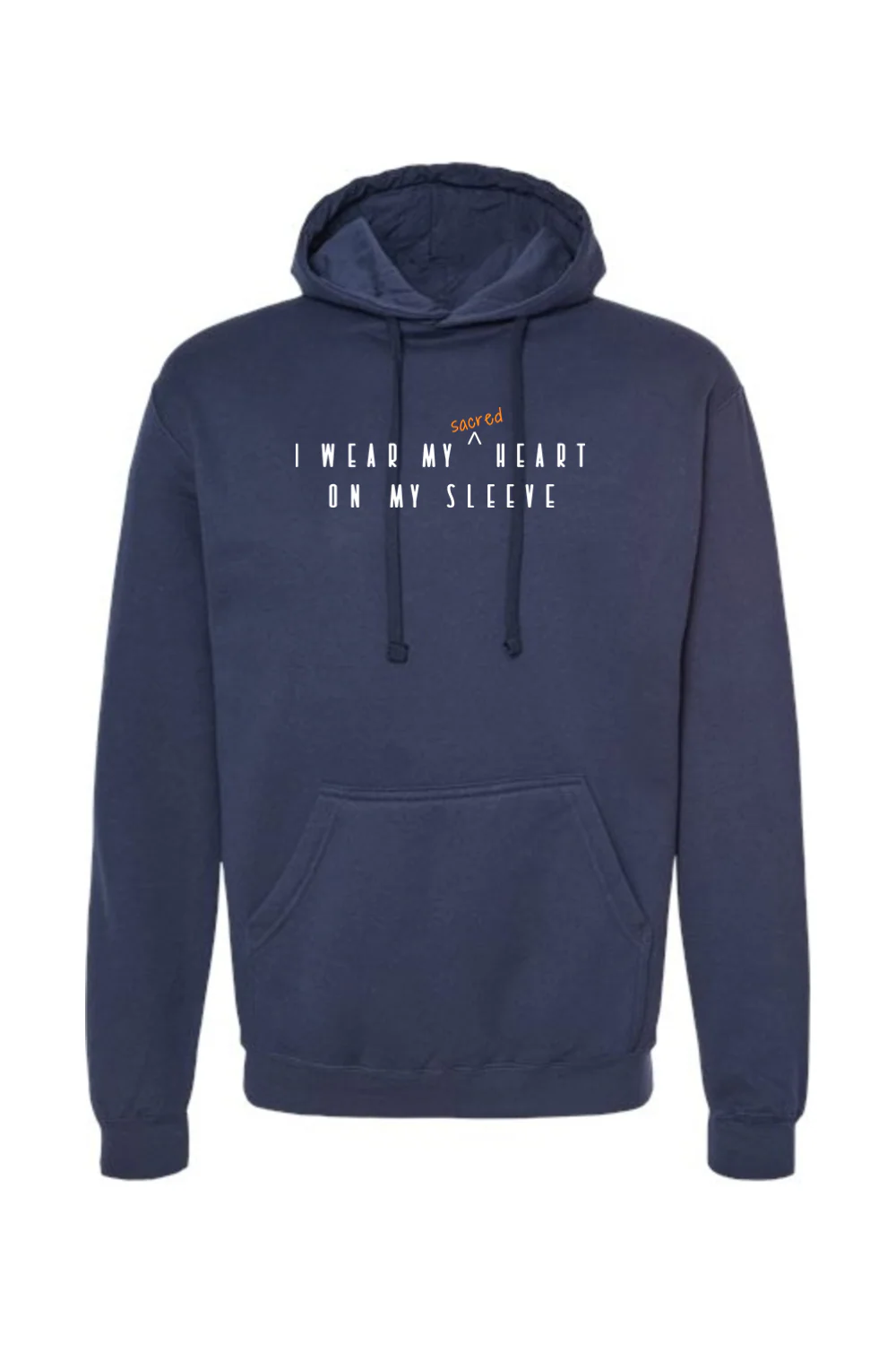 Sacred Heart On My Sleeve - Hoodie Sweatshirt - Image 17