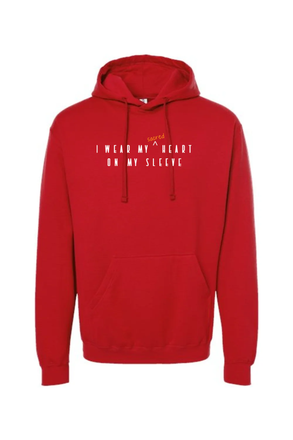 Sacred Heart On My Sleeve - Hoodie Sweatshirt - Image 23