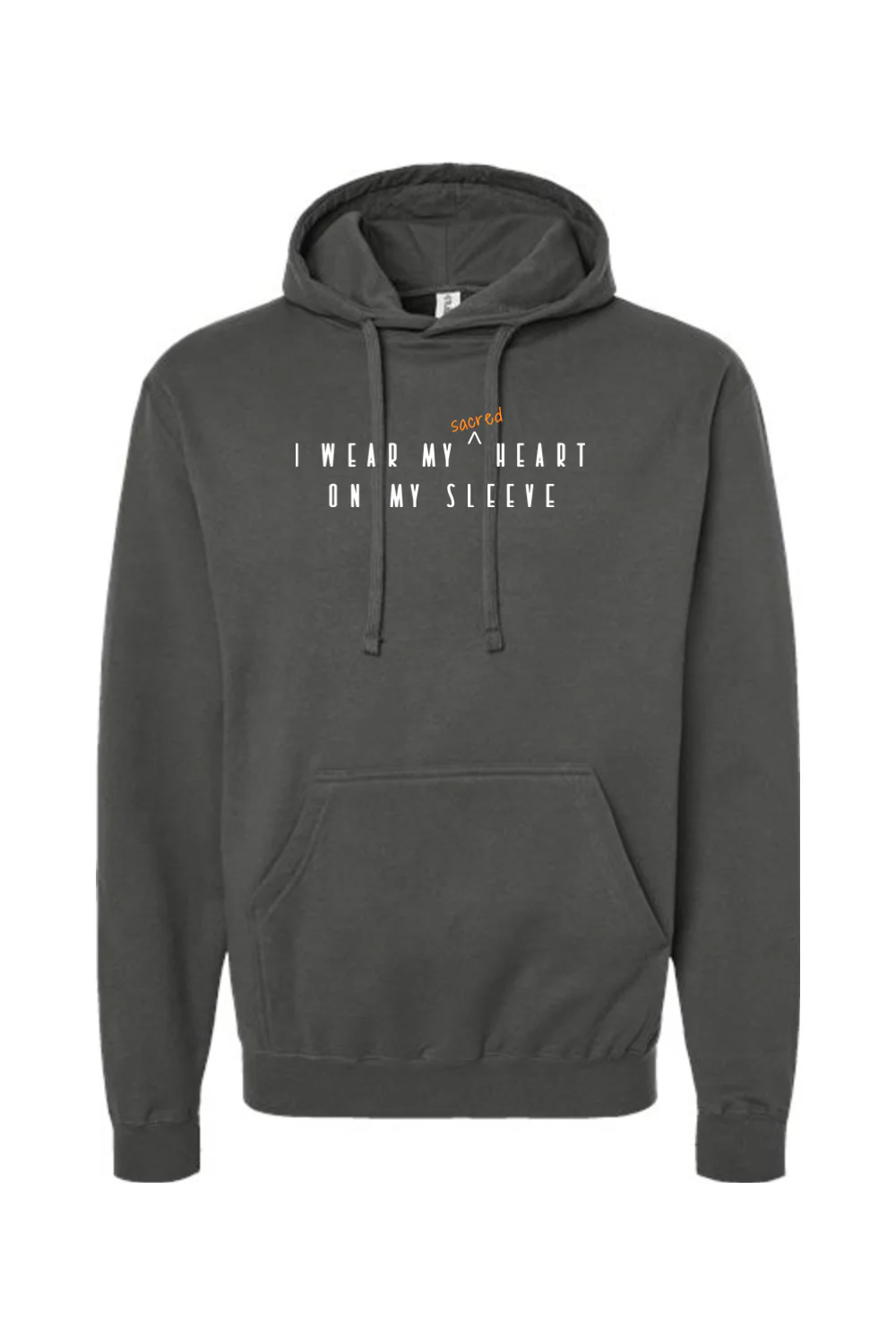Sacred Heart On My Sleeve - Hoodie Sweatshirt - Image 5