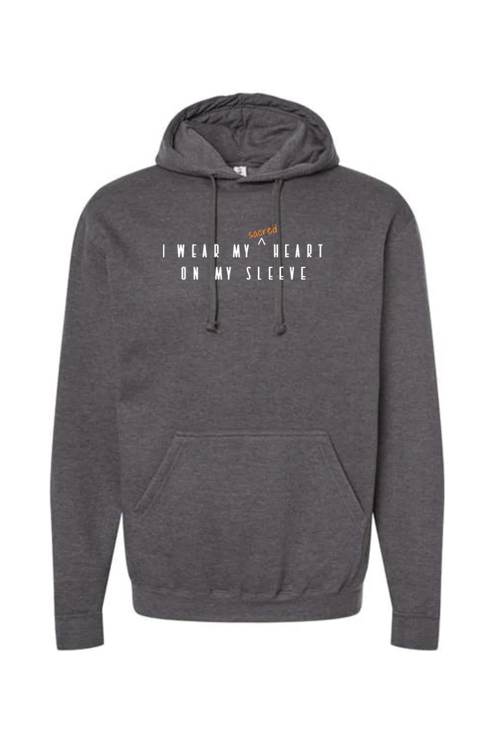 Sacred Heart On My Sleeve - Hoodie Sweatshirt - Image 7