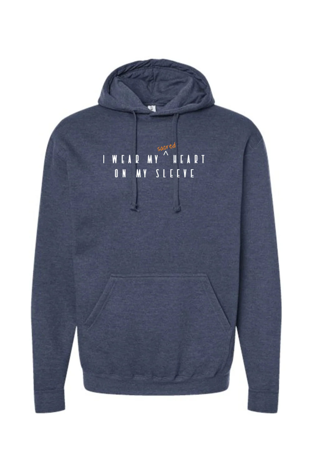 Sacred Heart On My Sleeve - Hoodie Sweatshirt - Image 9