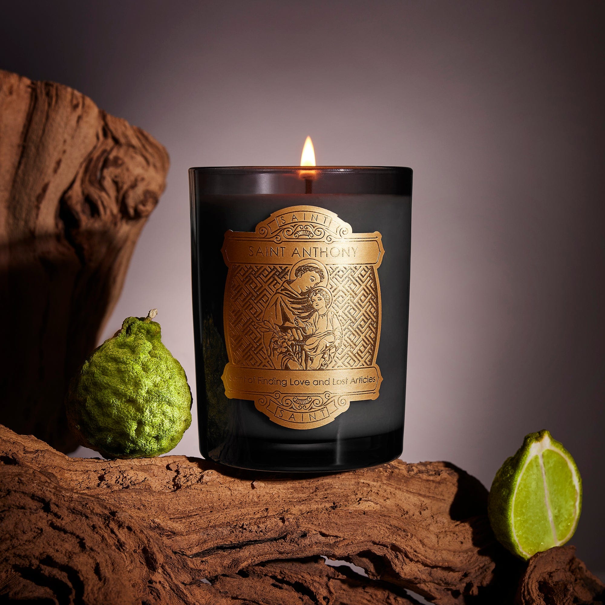 Saint Anthony of Padua Special Edition Candle - Image 2