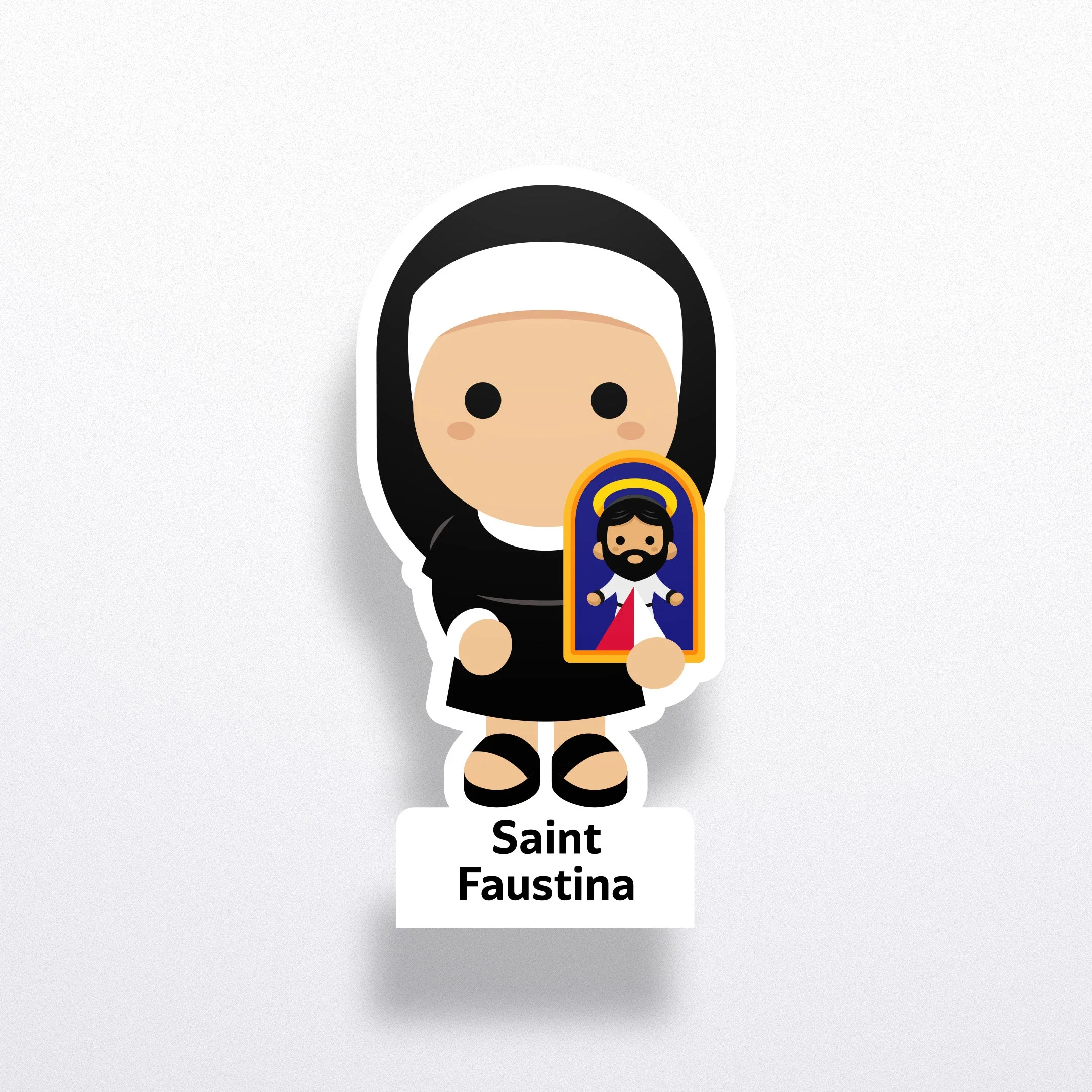 Saint Faustina Sticker