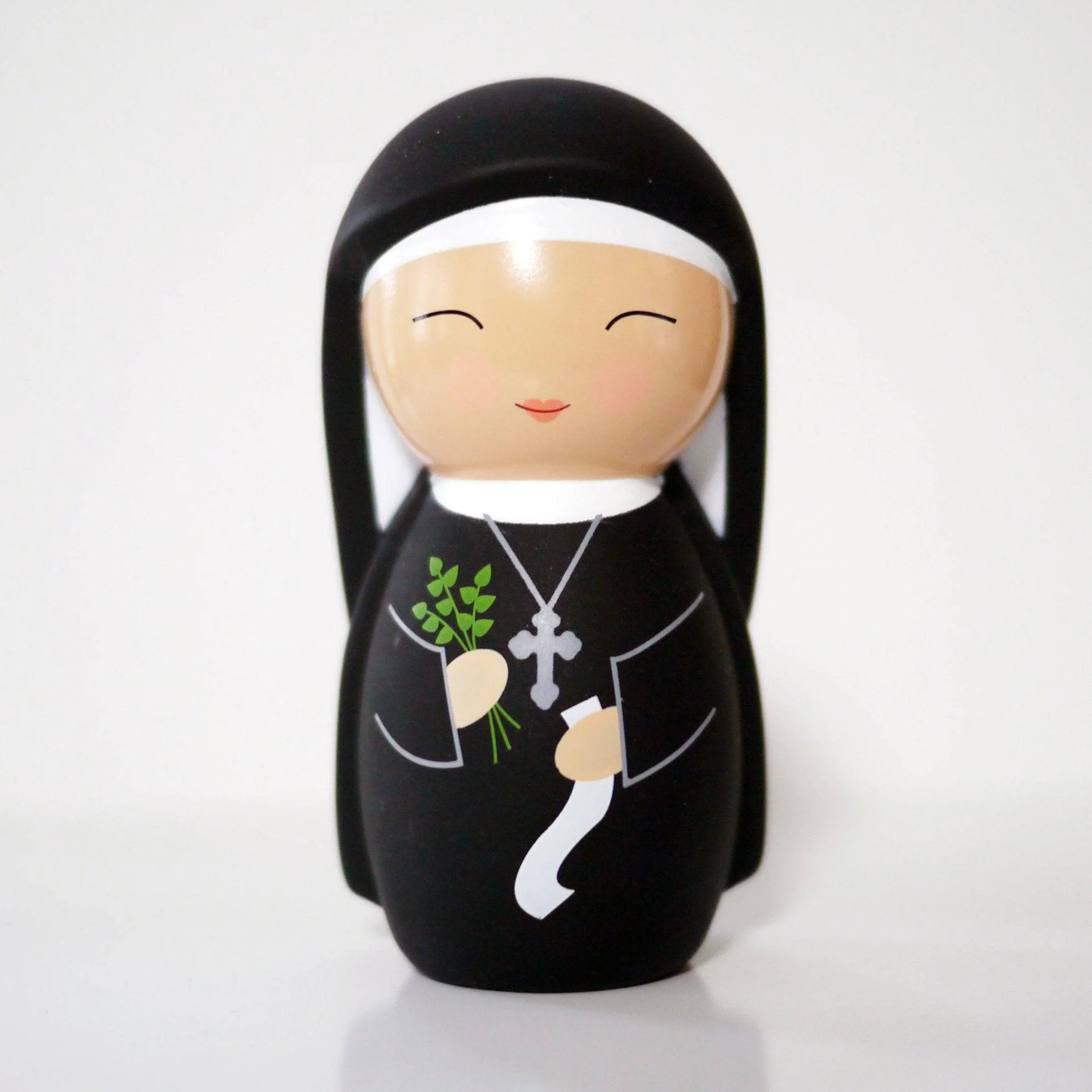 Saint Hildegard of Bingen Shining Light Doll - Image 3
