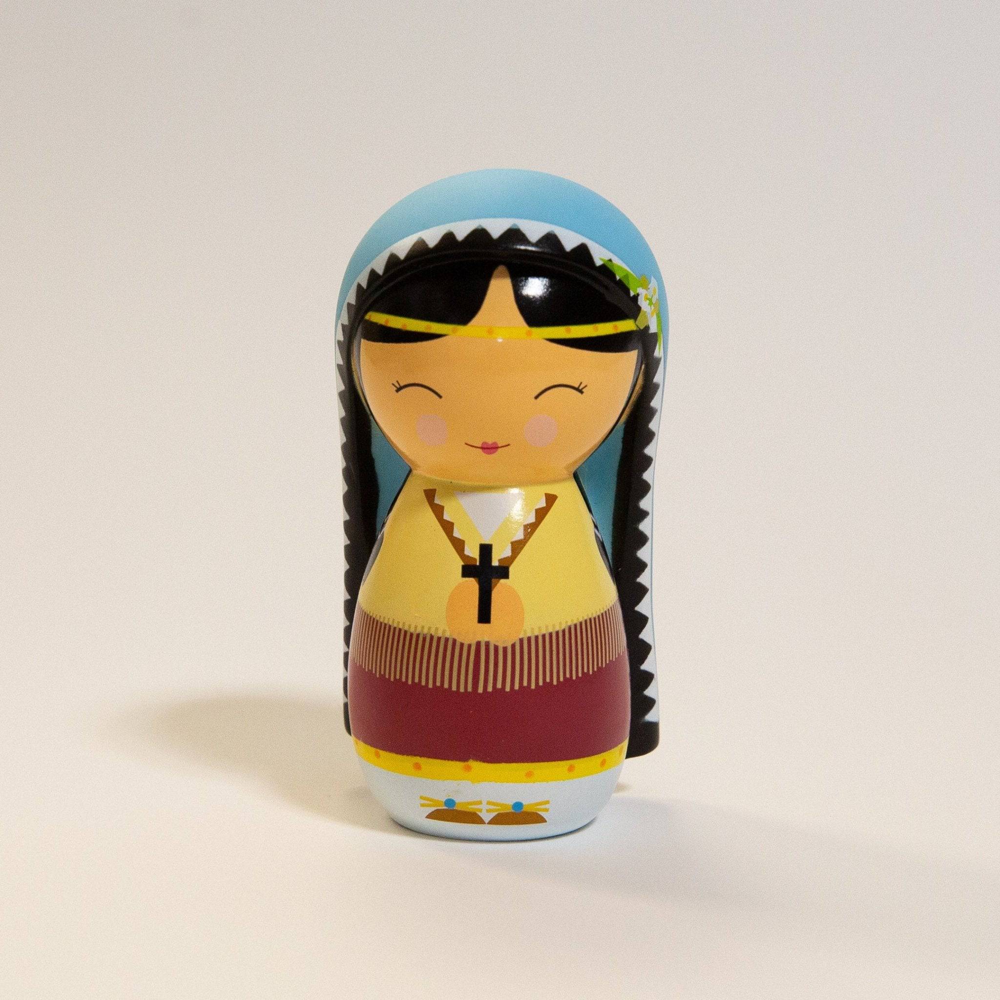 Saint Kateri Tekakwitha Shining Light Doll - Image 9