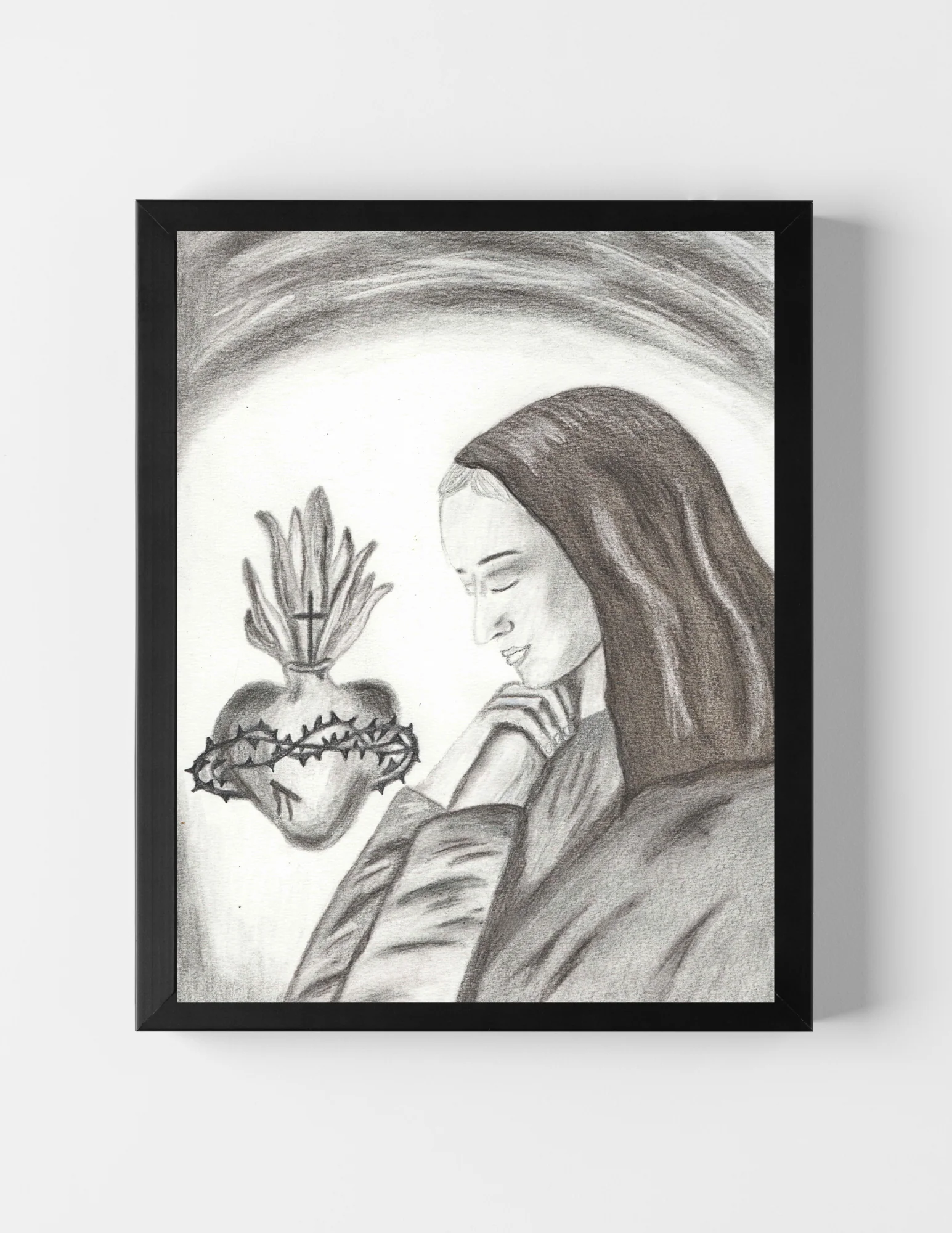 Saint Margaret Mary Alacoque Artwork - Image 2