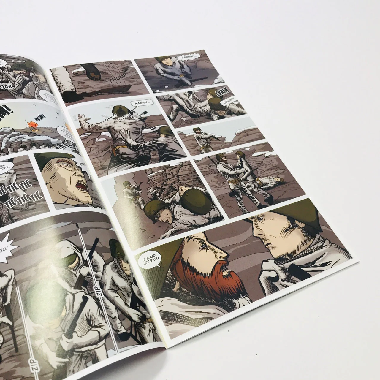 Saint Michael Above the 38th Parallel Gold Edition Comic Book - Image 2