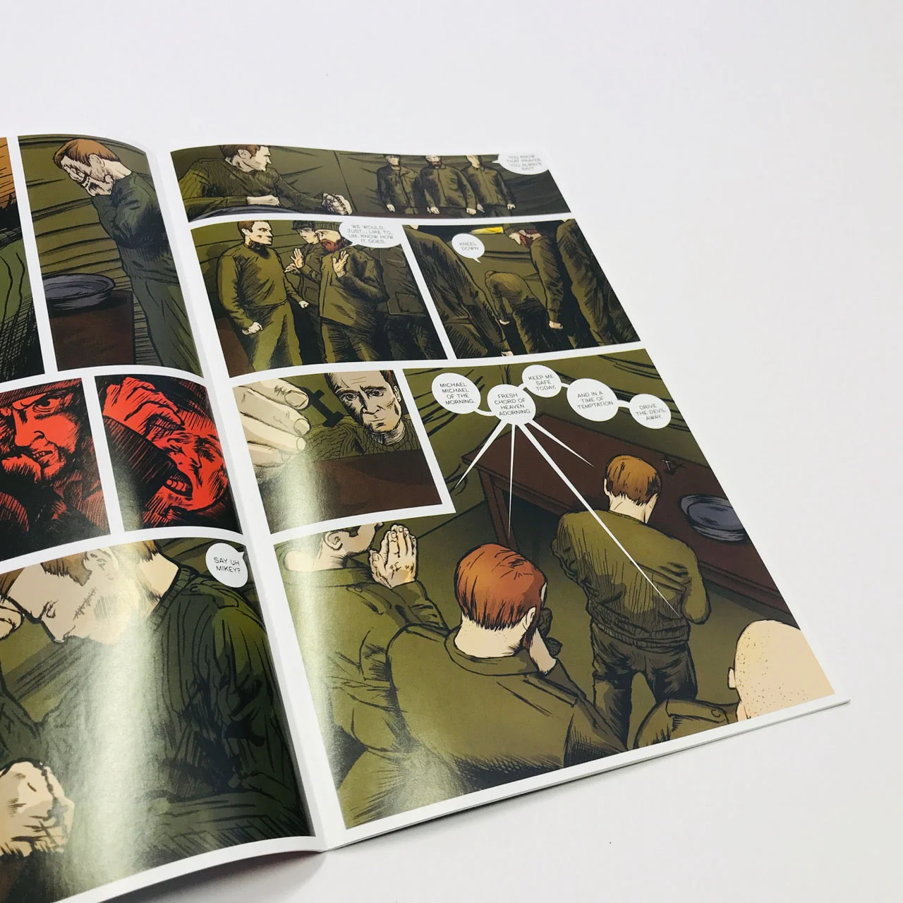 Saint Michael Above the 38th Parallel Gold Edition Comic Book - Image 4