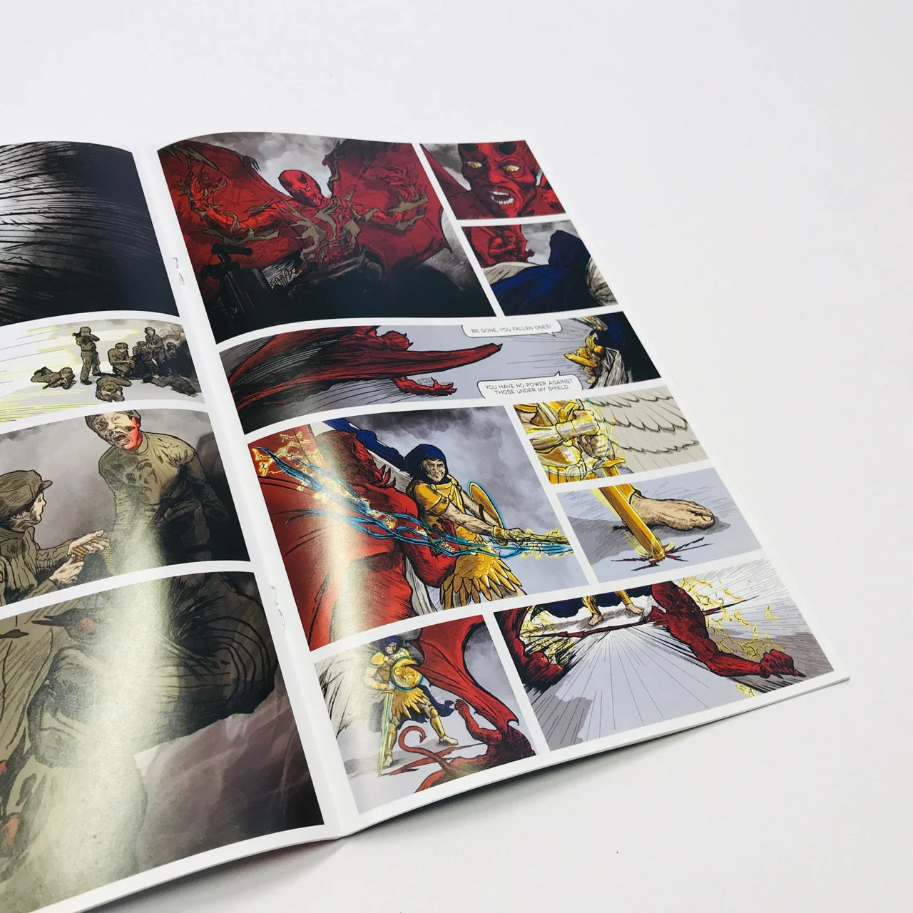 Saint Michael Above the 38th Parallel Gold Edition Comic Book - Image 7