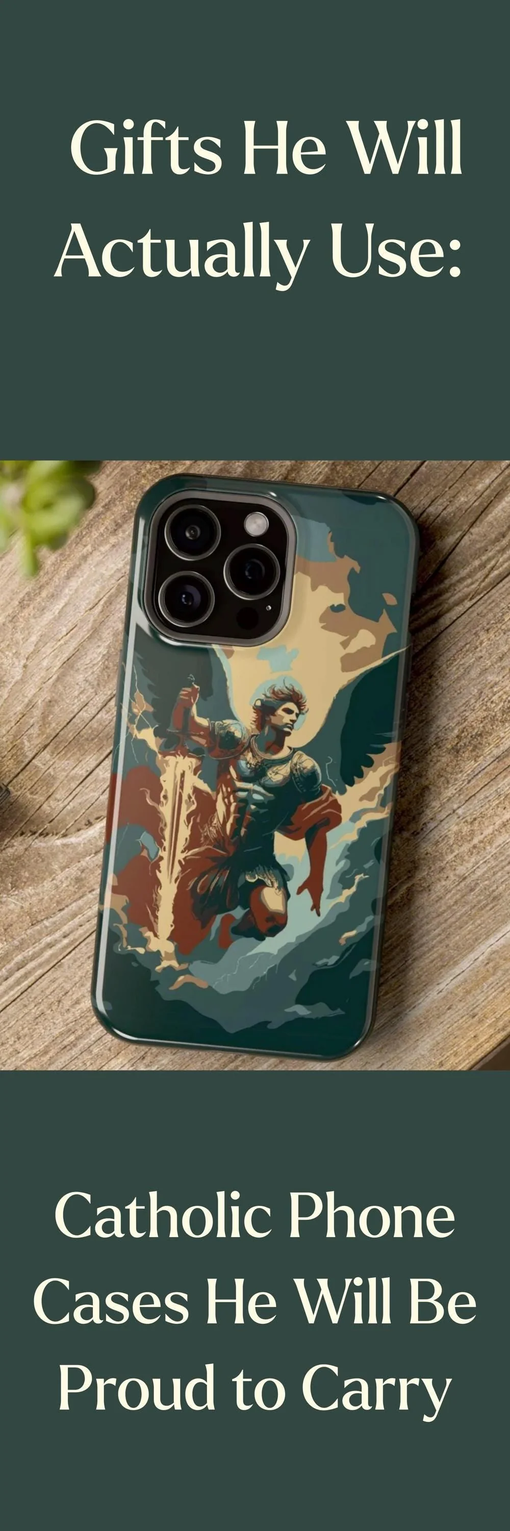 Saint Michael Phone Case - Image 10