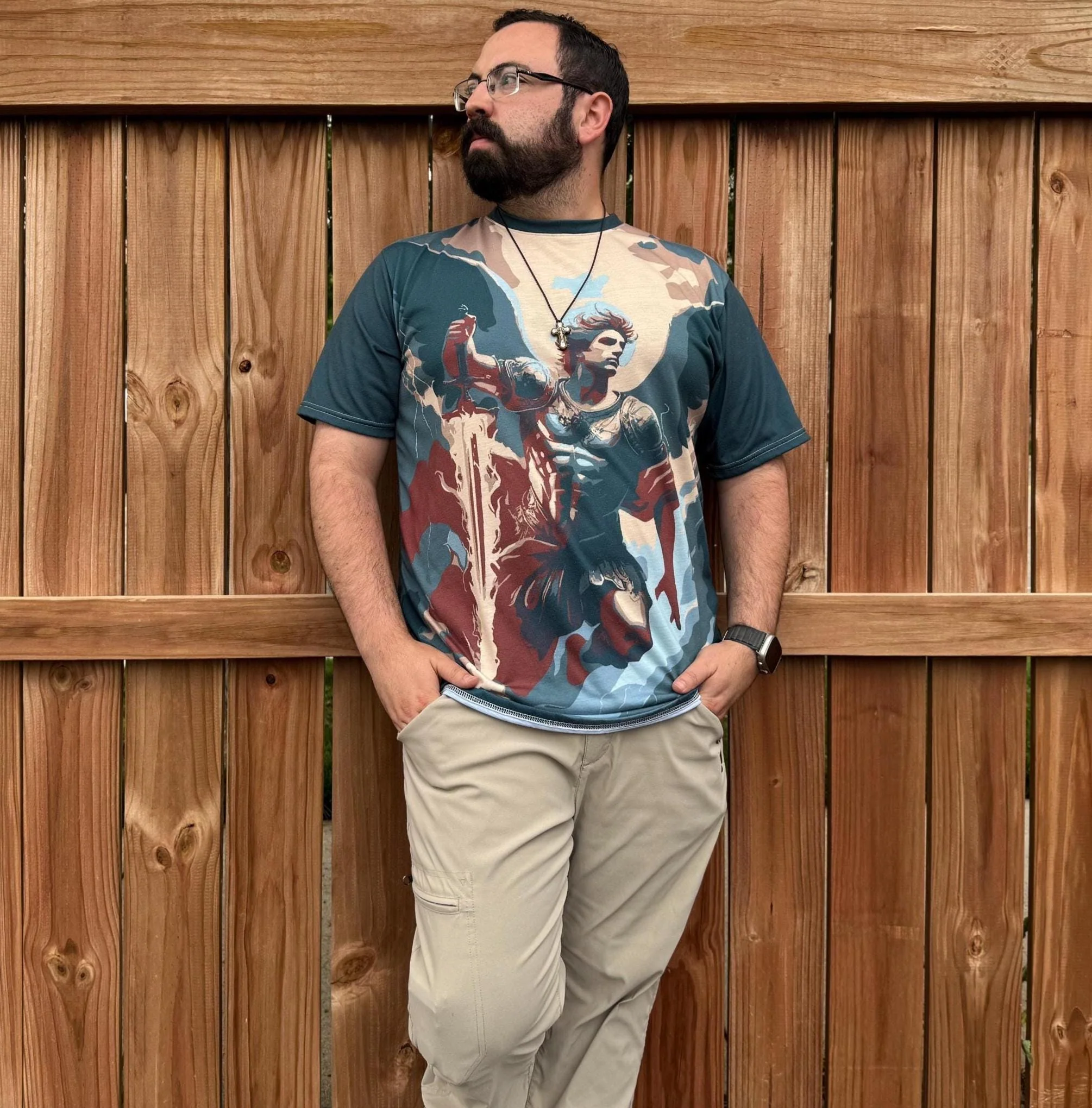 Saint Michael Tshirt - Image 2