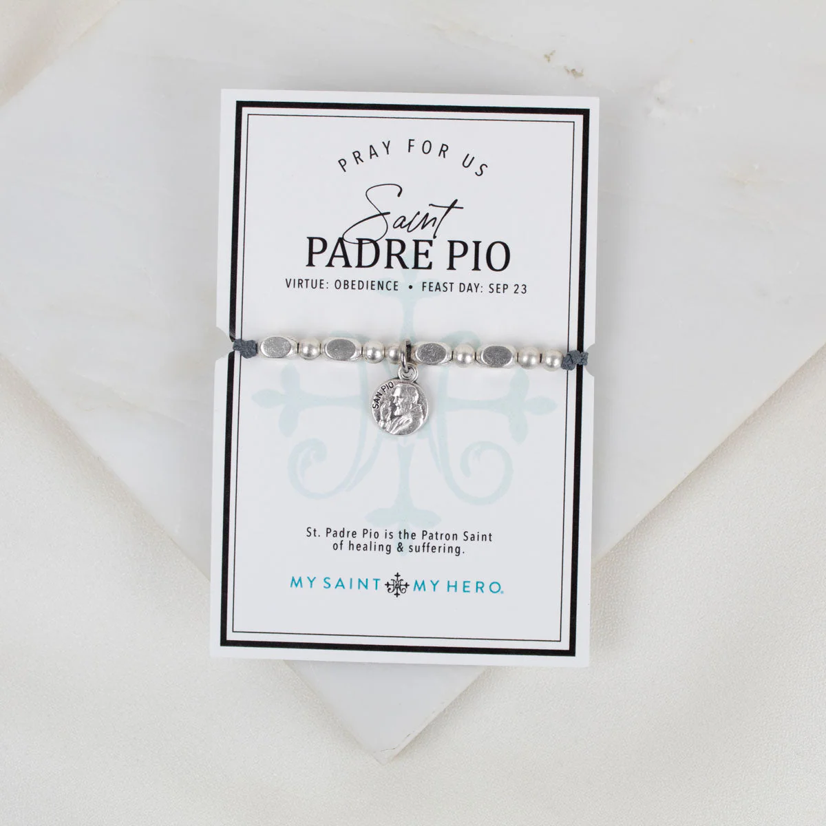 Saint Padre Pio Little Saints Bracelet