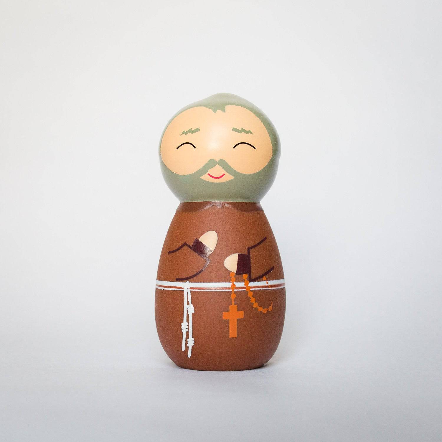 Saint Padre Pio Shining Light Doll - Image 2