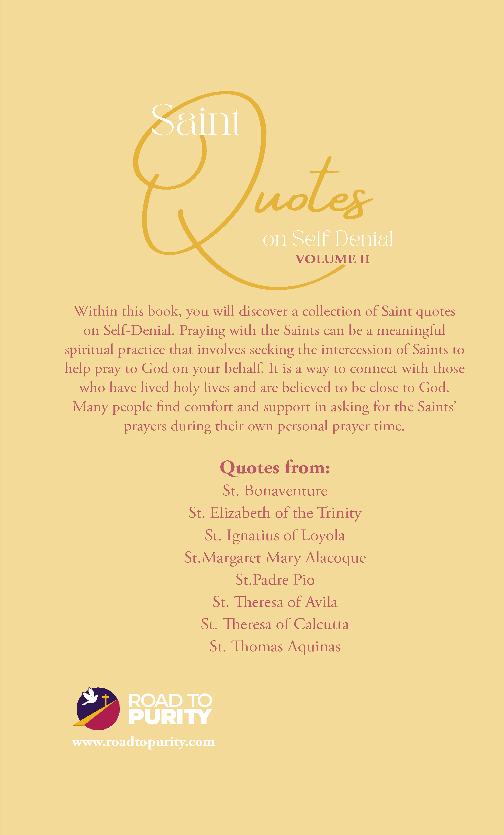 Saint Quotes on Self-Denial Volume 2 (C) - Image 2