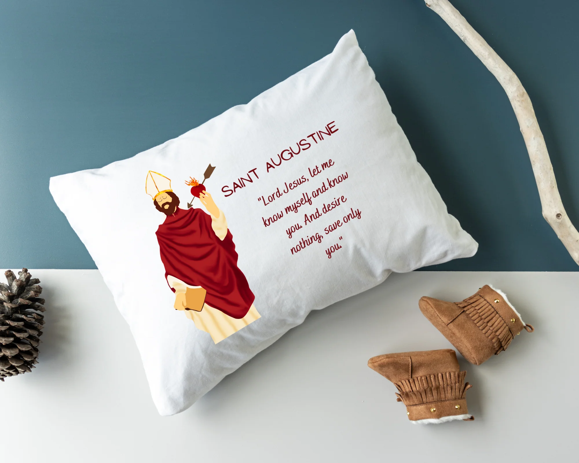 Saint Therese of Lisieux pillowcase - Image 6