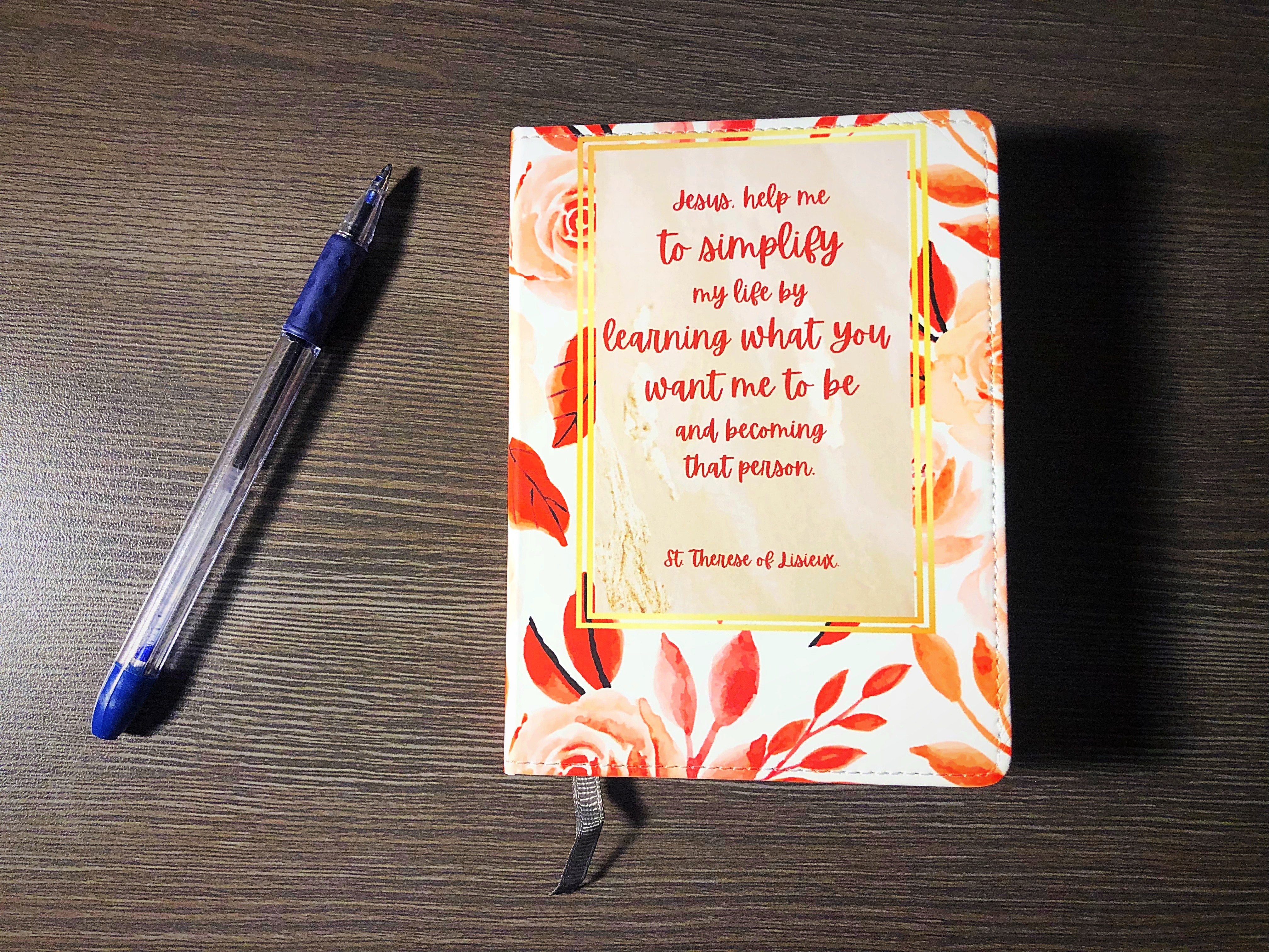 Saint Therese of Lisiuex journal/ Mass notebook - Image 2