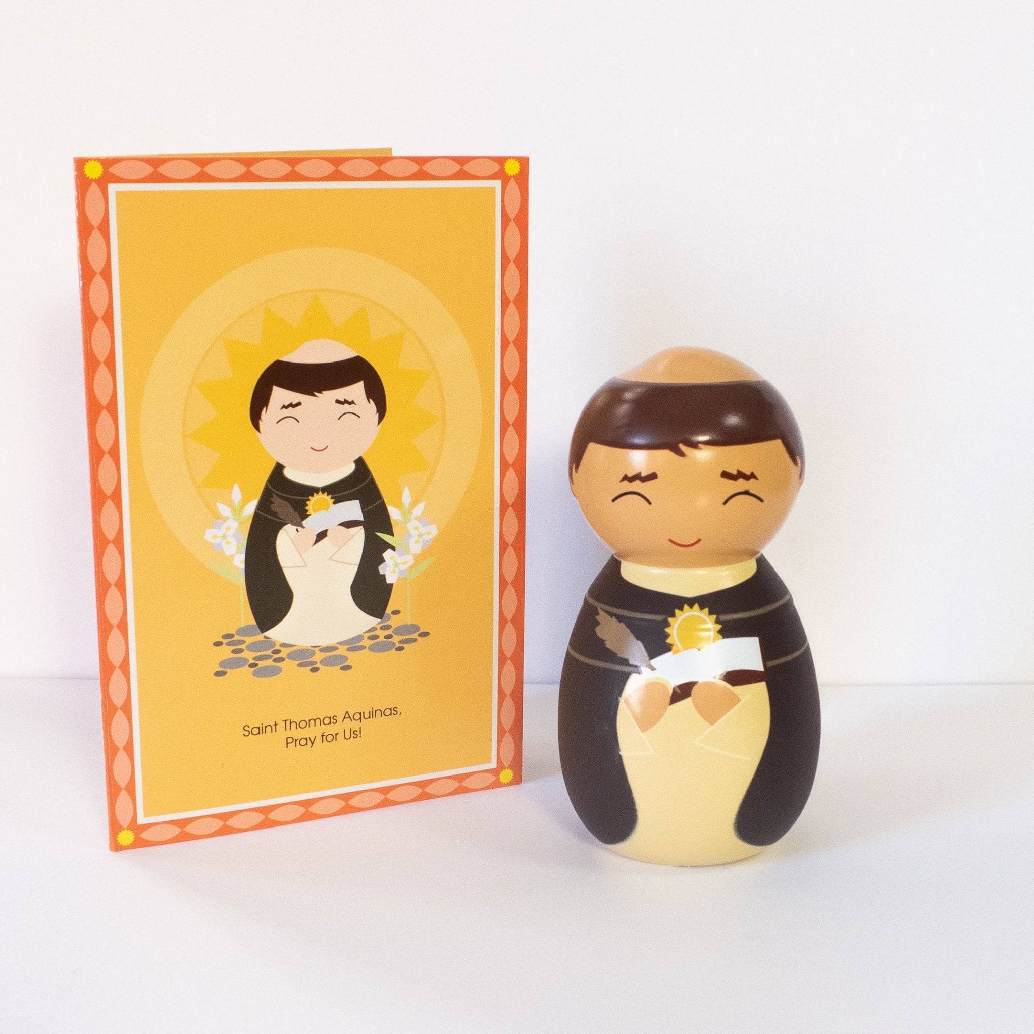 Saint Thomas Aquinas Shining Light Doll - Image 2