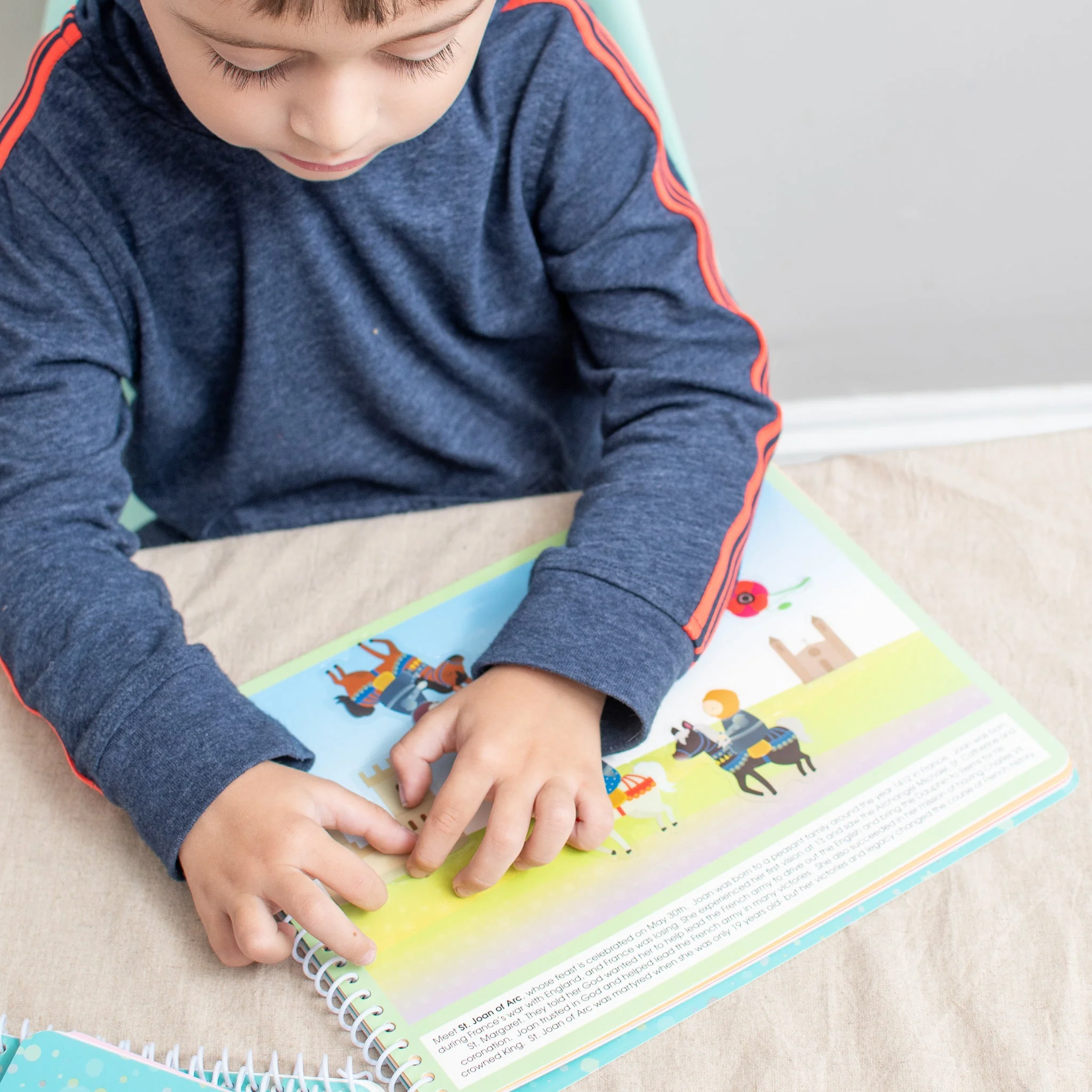 Saintly Scenes Book #4 - Reusable Sticker Scene and Coloring Book - Image 4