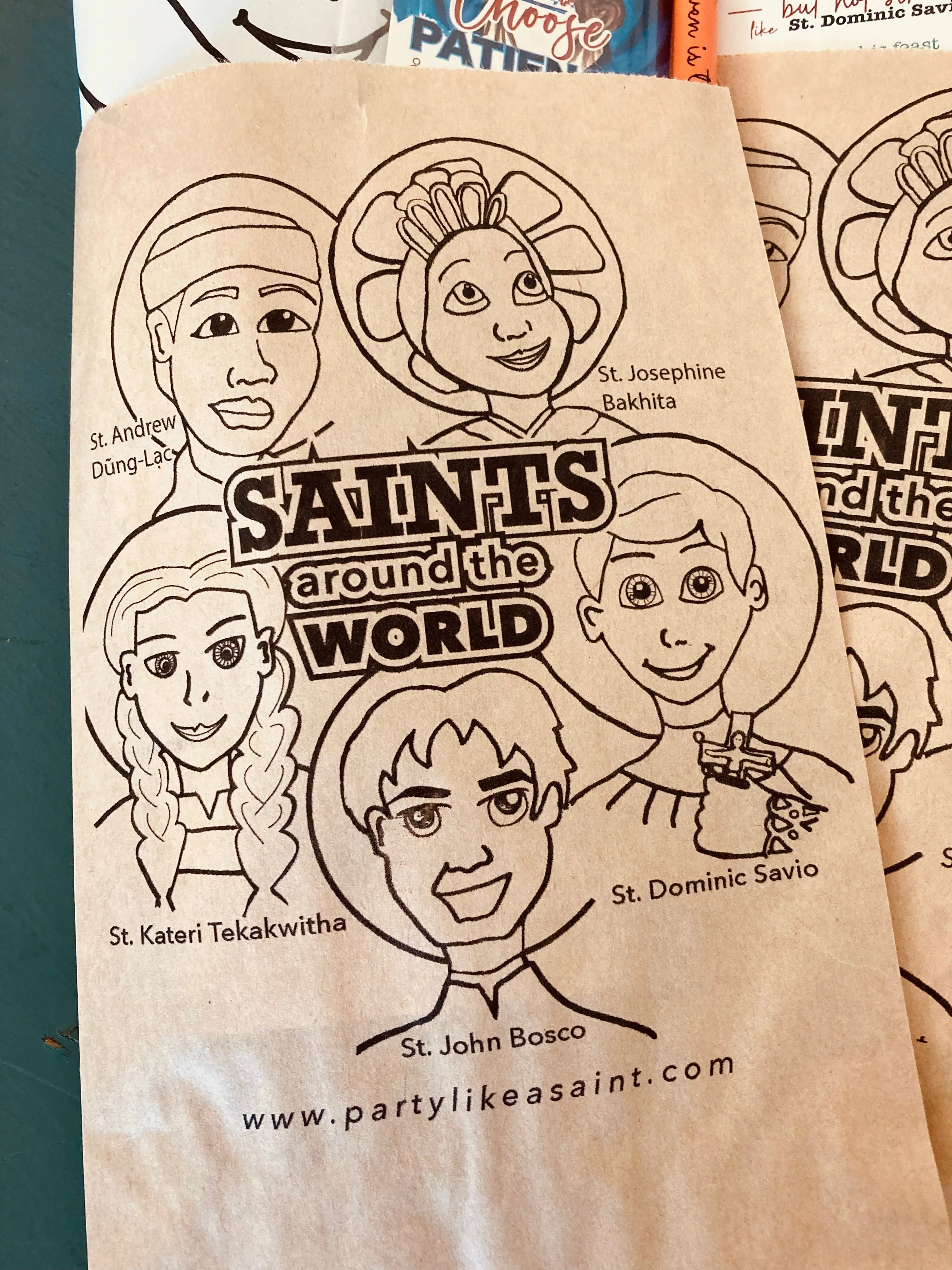 Saints Around the World Goodie bags - Image 5