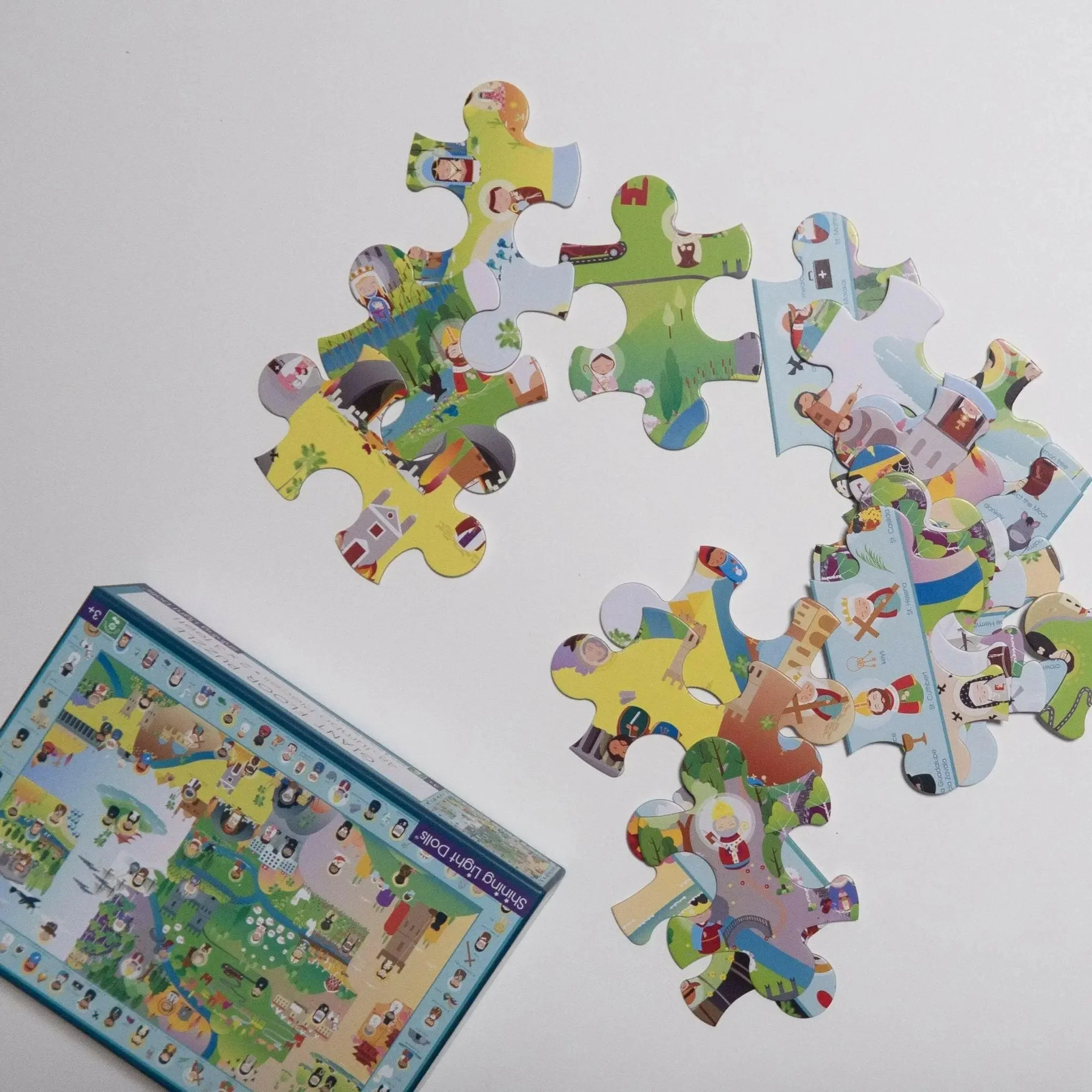Saints & Symbols Search & Find Giant Floor Puzzle 24" x 36" - Image 4