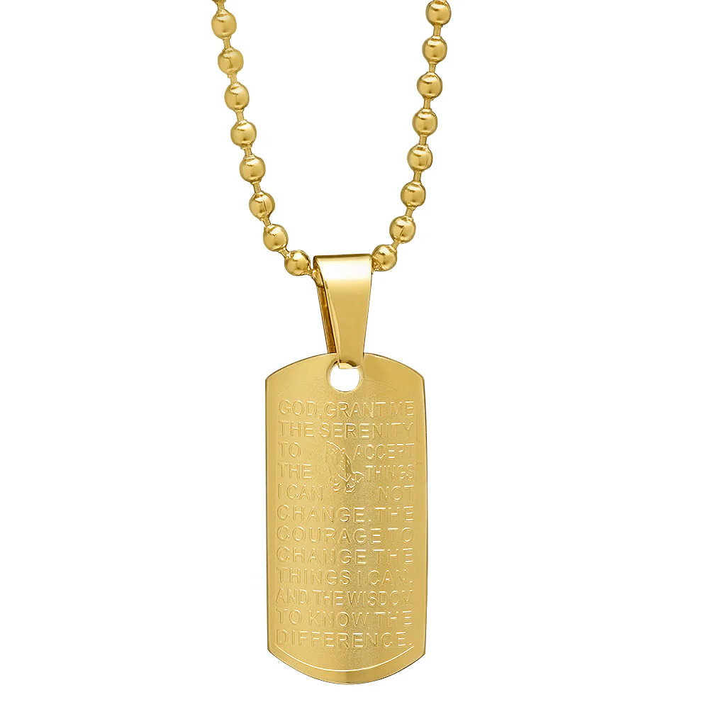 Serenity Prayer Pendant - Image 2