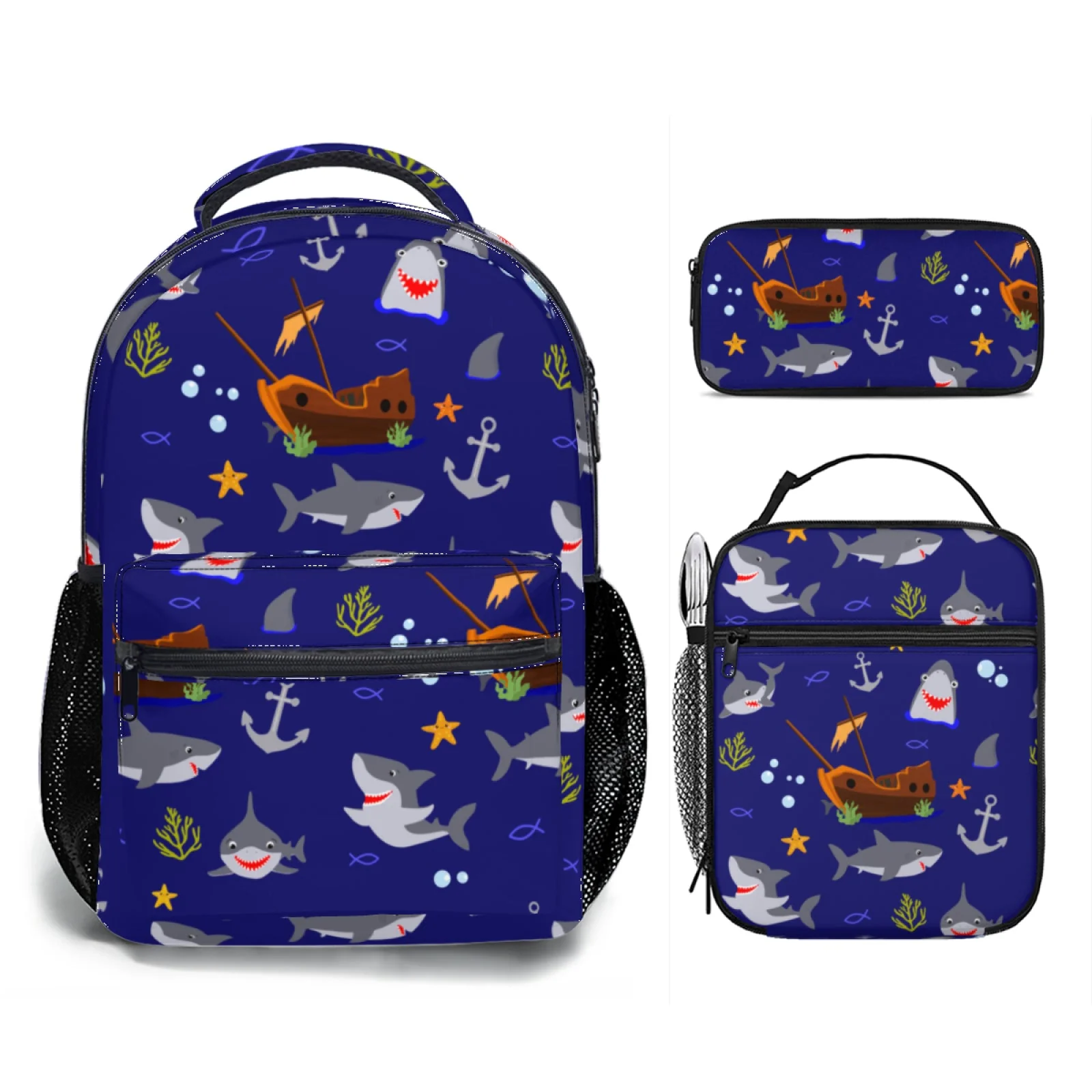 Shark Attack Backpack Bundle